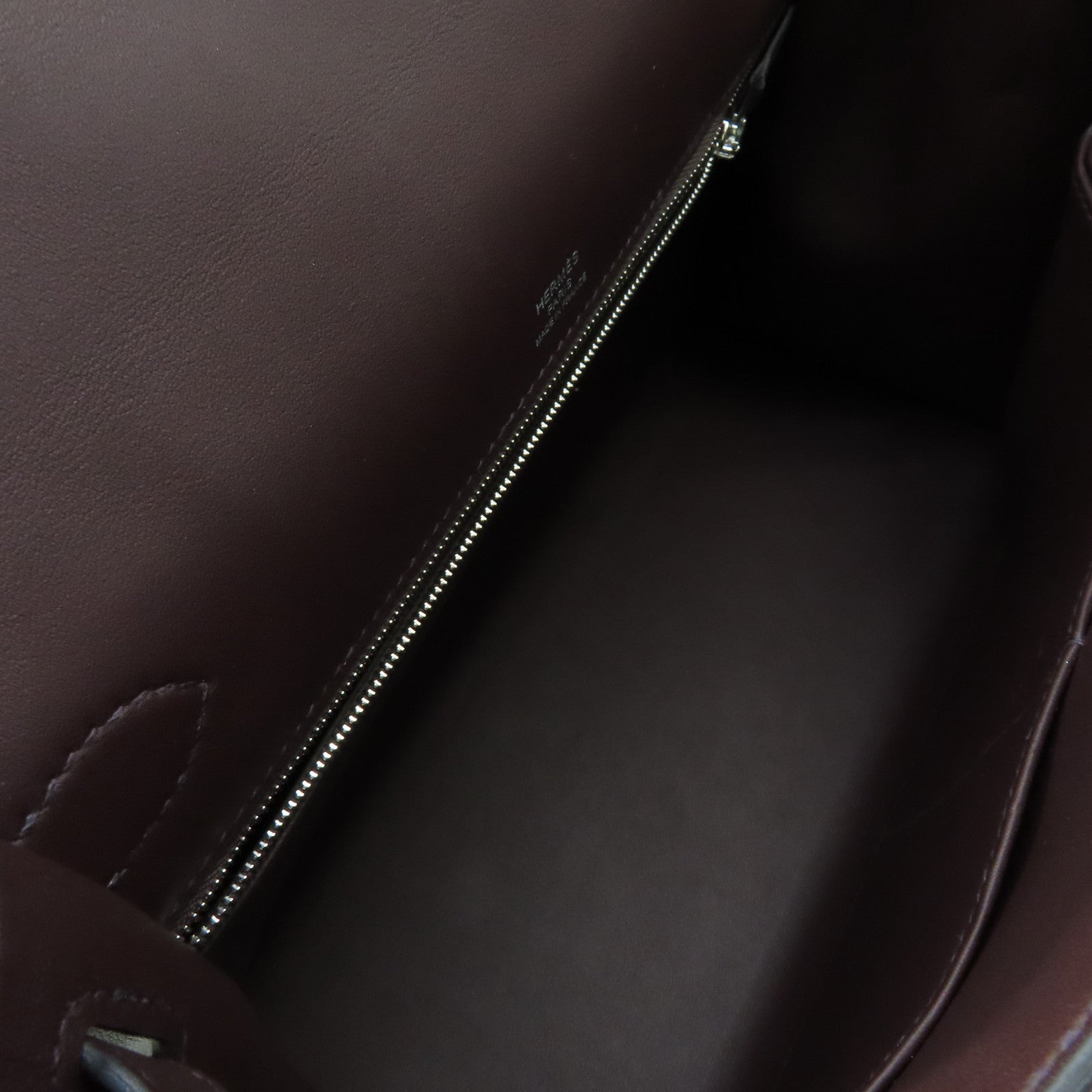 HERMES Swift皮革/Toile帆布Kelly 28 2Way Hand Bag银扣手挽肩背两用袋RG Sellier红色/白色/啡色