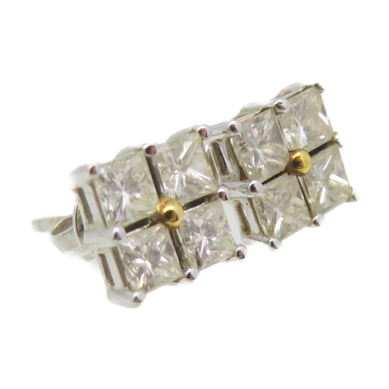 JEWELRY 18K White Gold/Diamond Diamond Earrings