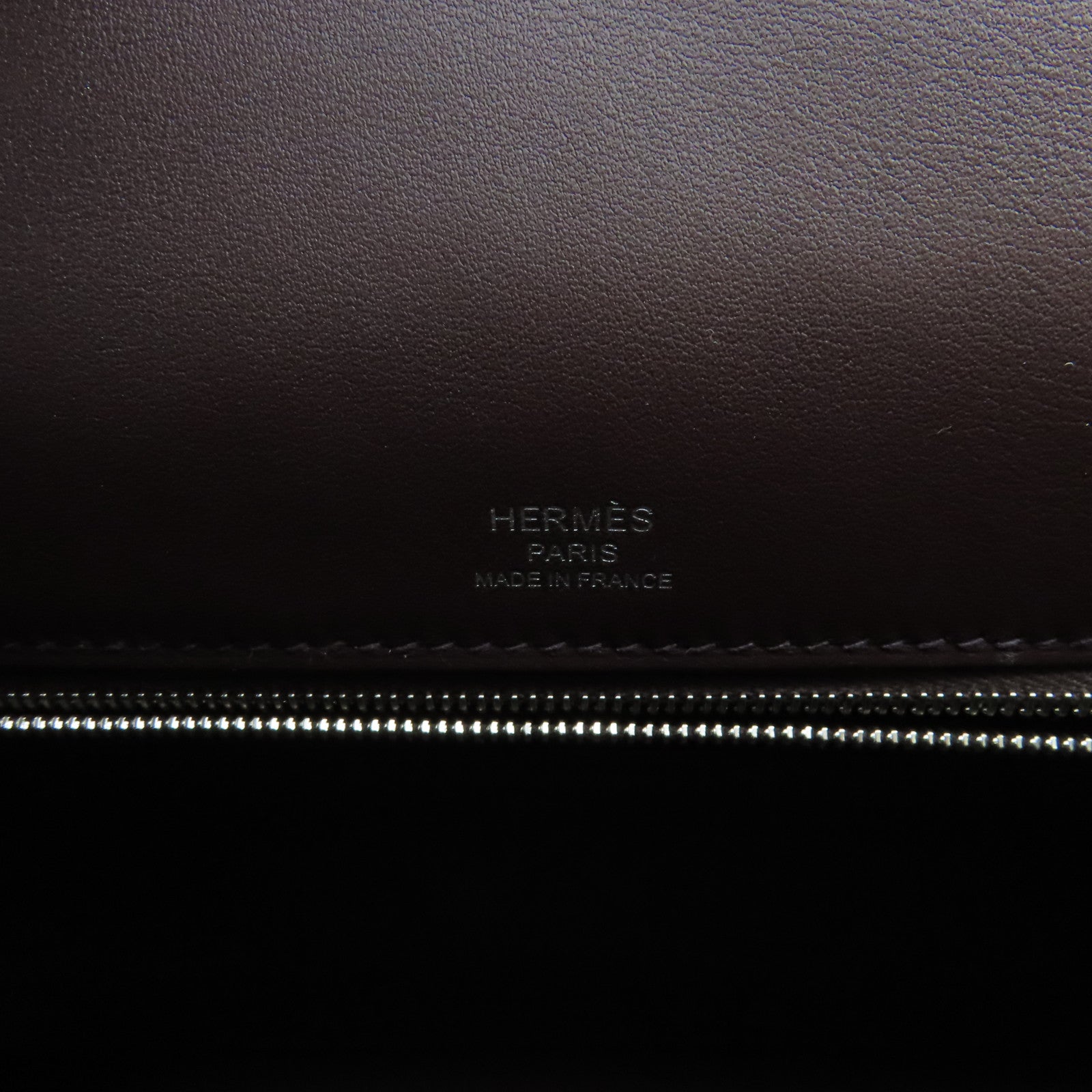 HERMES Swift皮革/Toile帆布Kelly 28 2Way Hand Bag银扣手挽肩背两用袋RG Sellier红色/白色/啡色