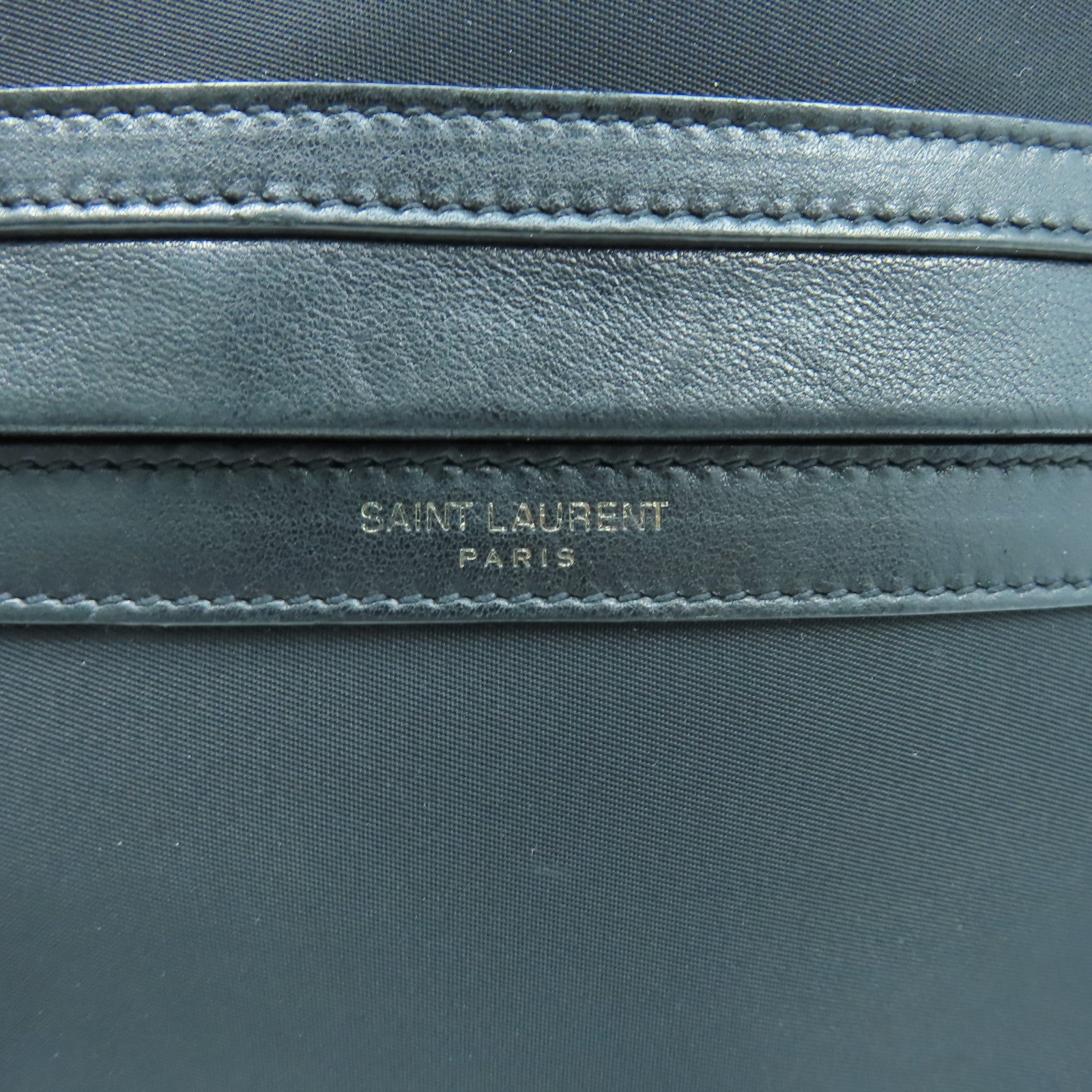 SAINT LAURENT 尼龍Shoulder Bag肩背袋黑色
