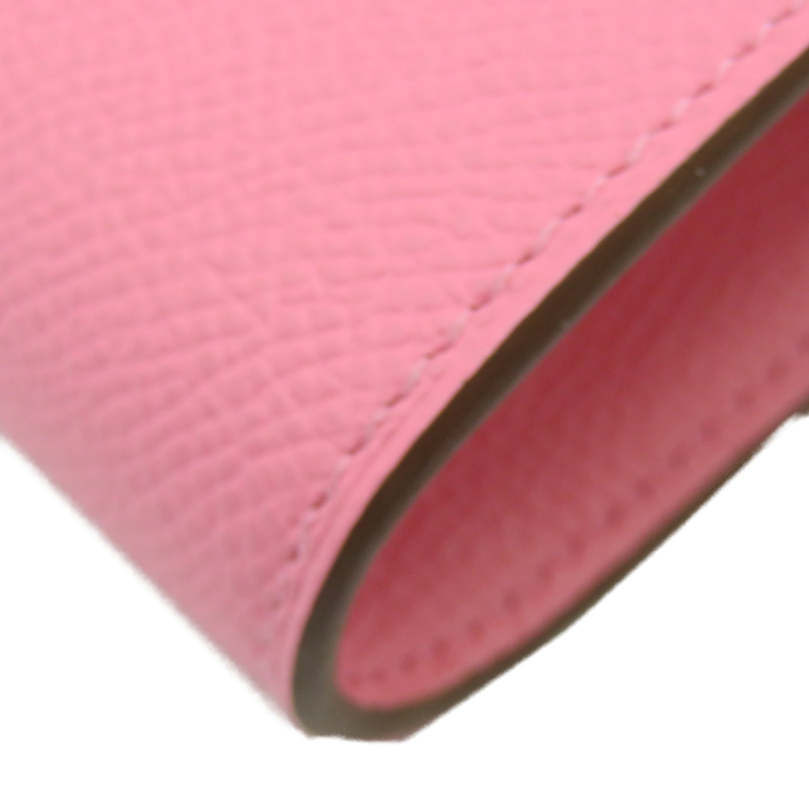 HERMES [Sharp Discount] Veau Epsom Leather Kelly To Go Silver Buckle Handle Shoulder Back Dual-Purpose Bag Pink/Confetti