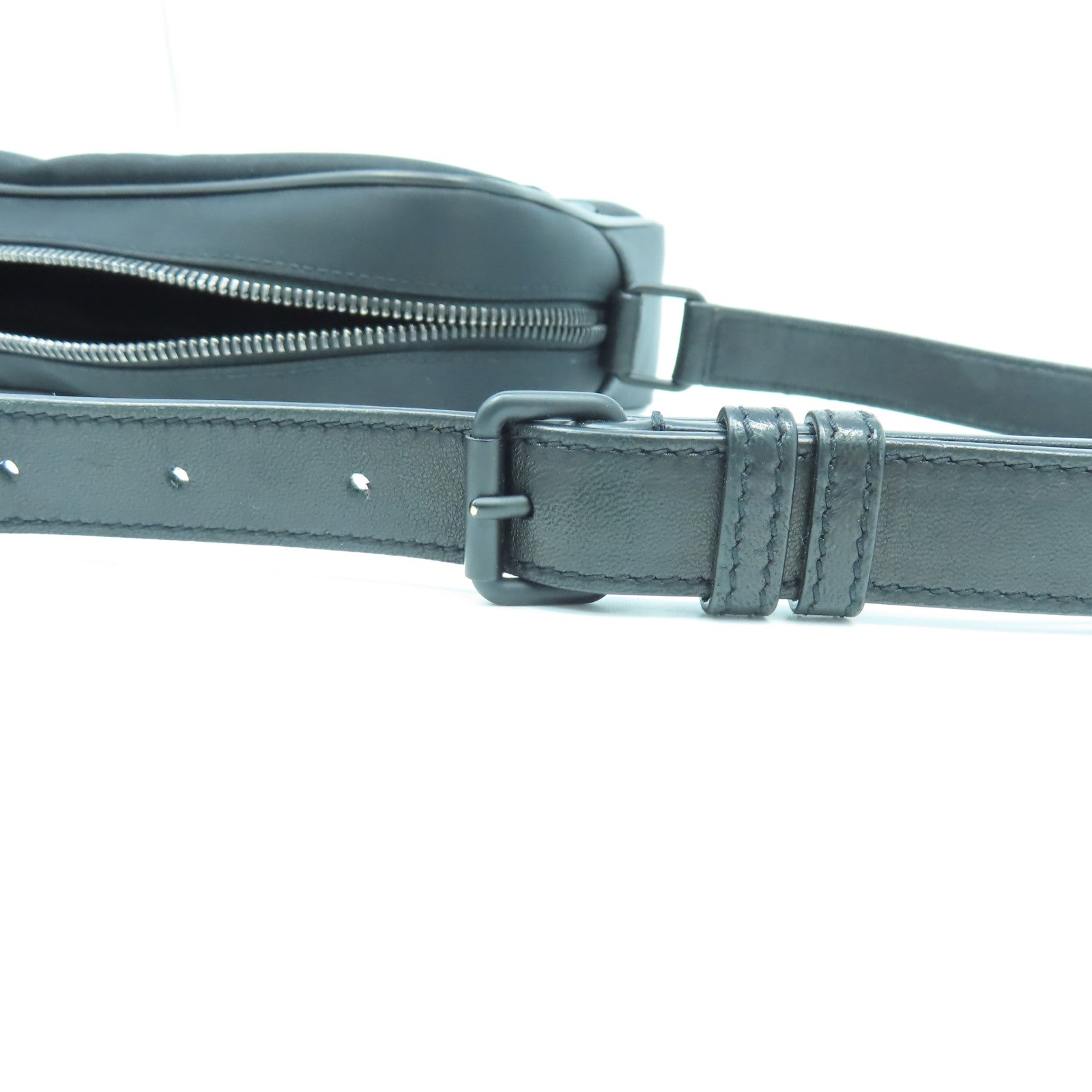 SAINT LAURENT 尼龍Shoulder Bag肩背袋黑色