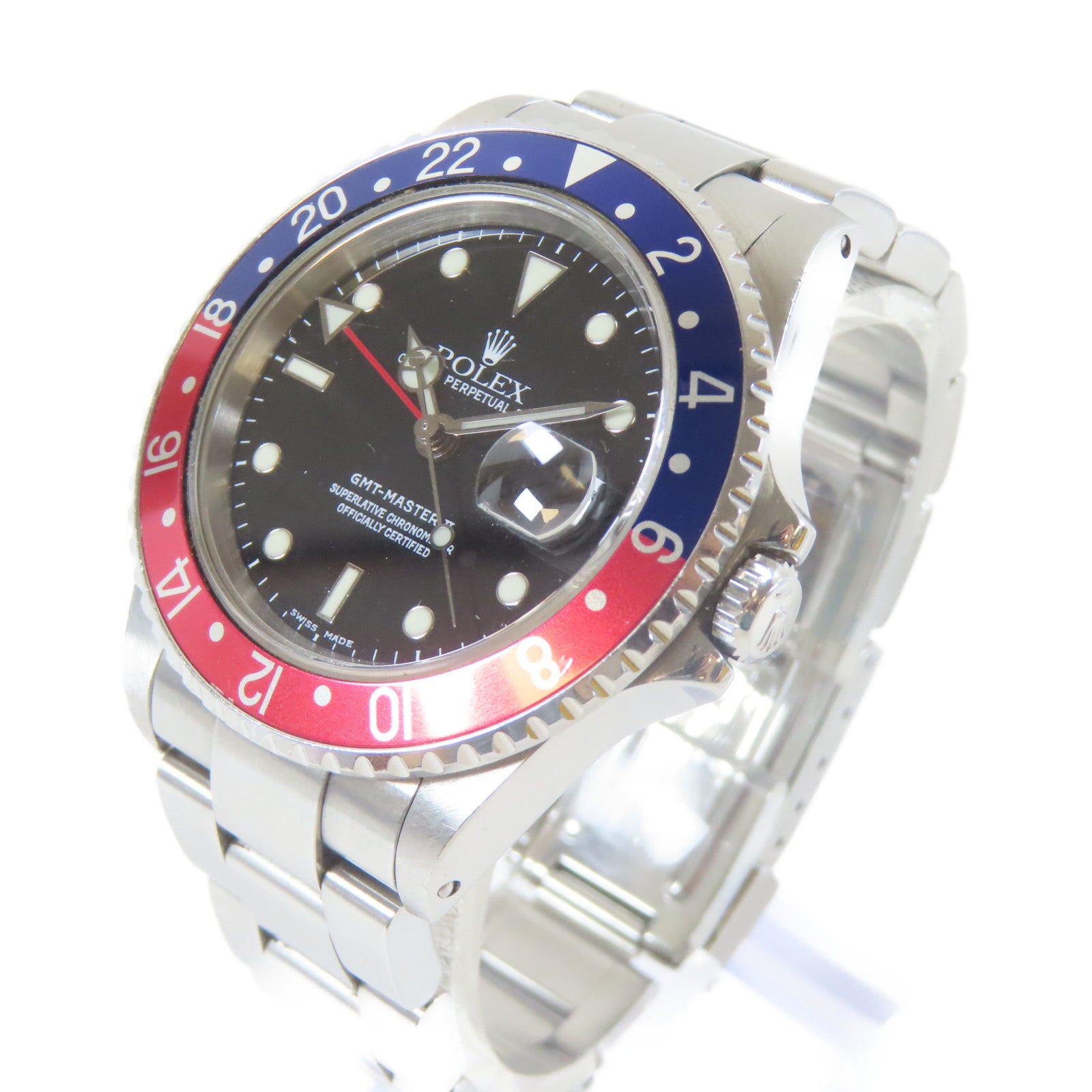 ROLEX GMT MasterⅡ不鏽鋼手錶自動機芯黑色