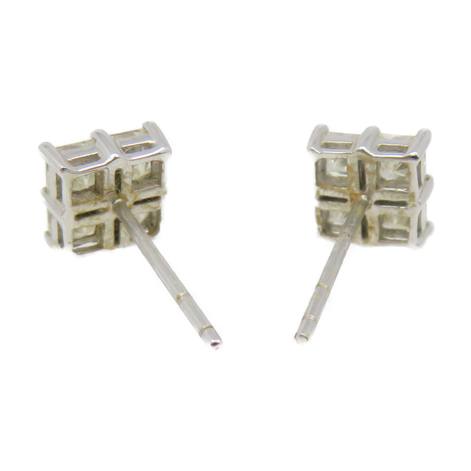 JEWELRY 18K White Gold/Diamond Diamond Earrings