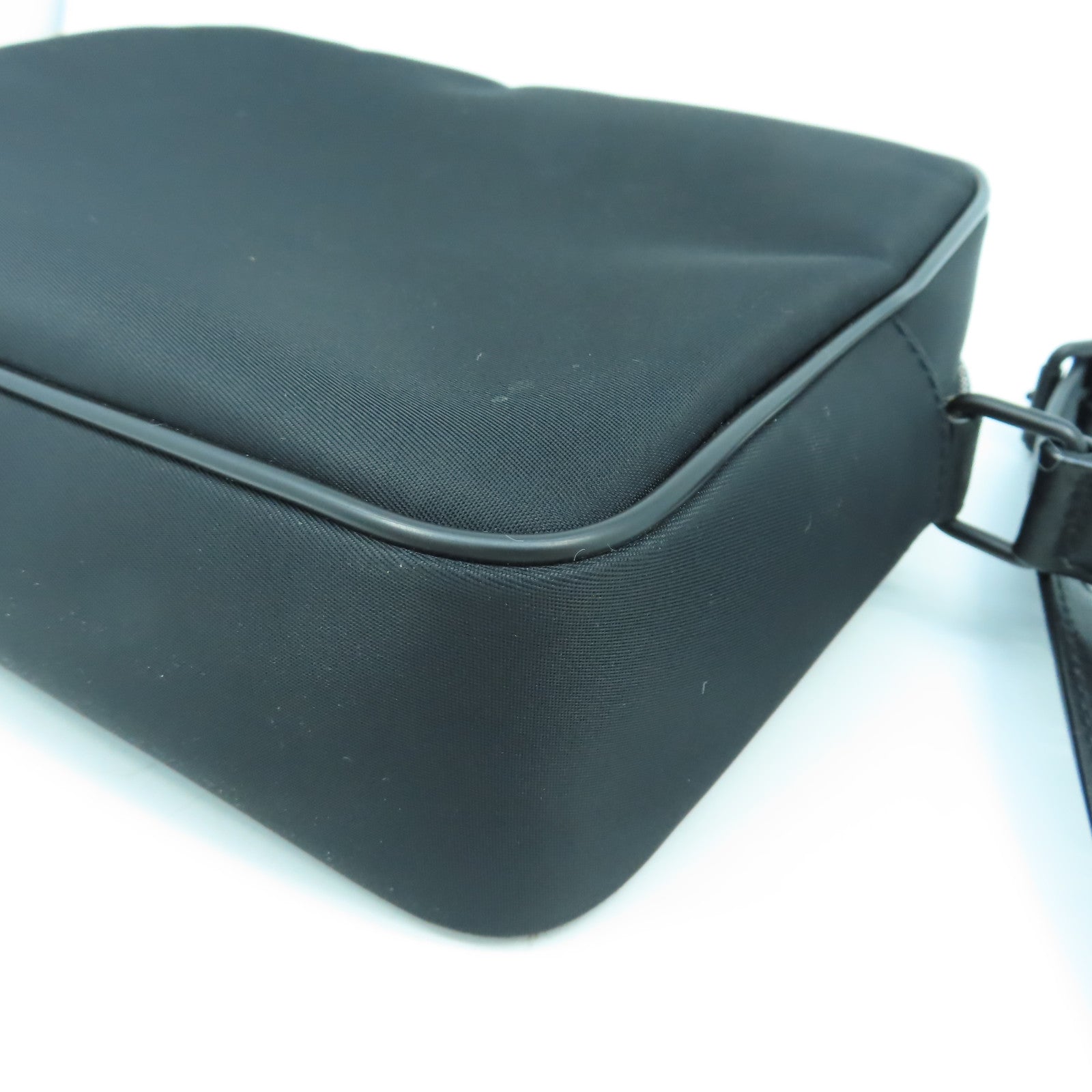 SAINT LAURENT 尼龍Shoulder Bag肩背袋黑色
