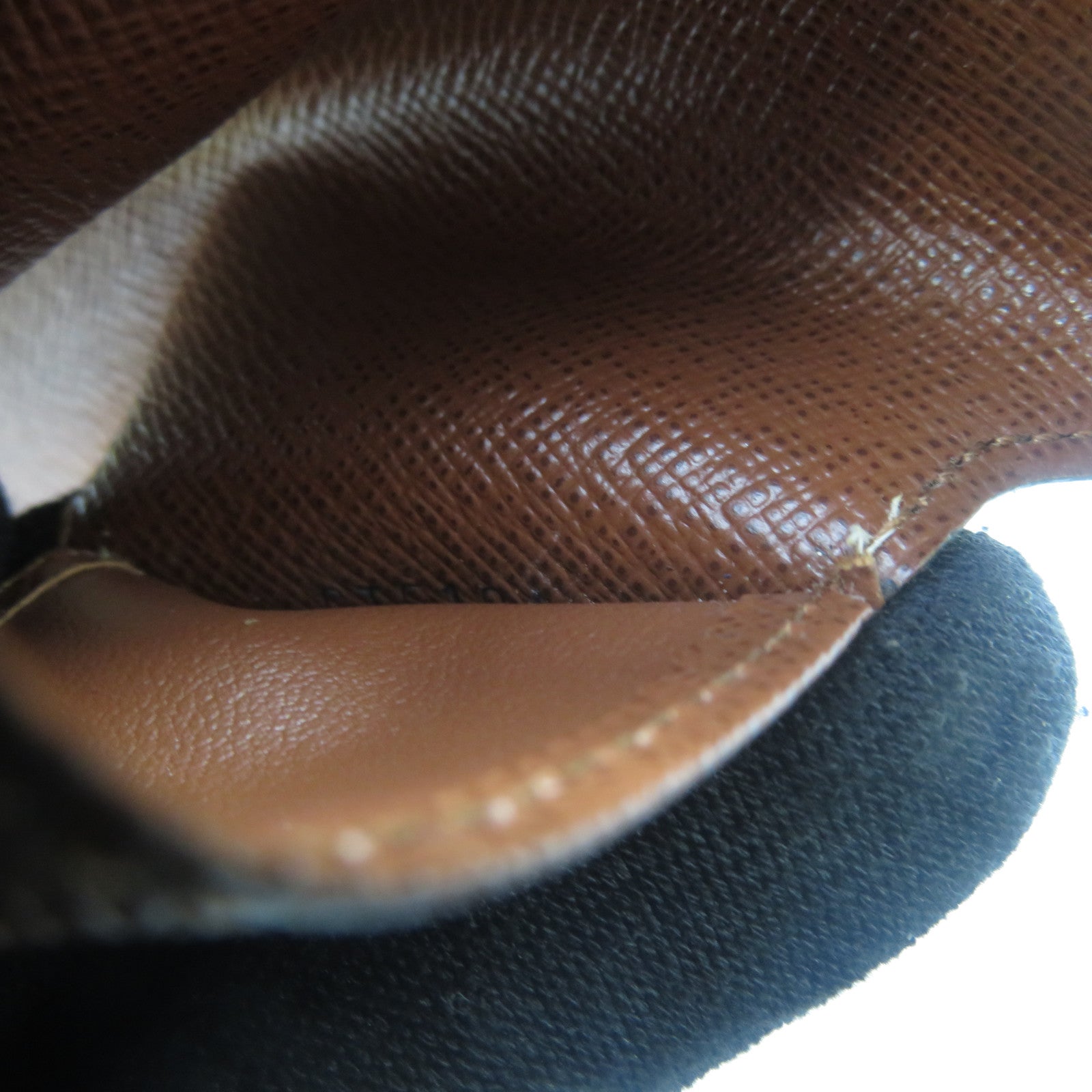 LOUIS VUITTON Monogram Key Holder金扣鎖匙扣啡色
