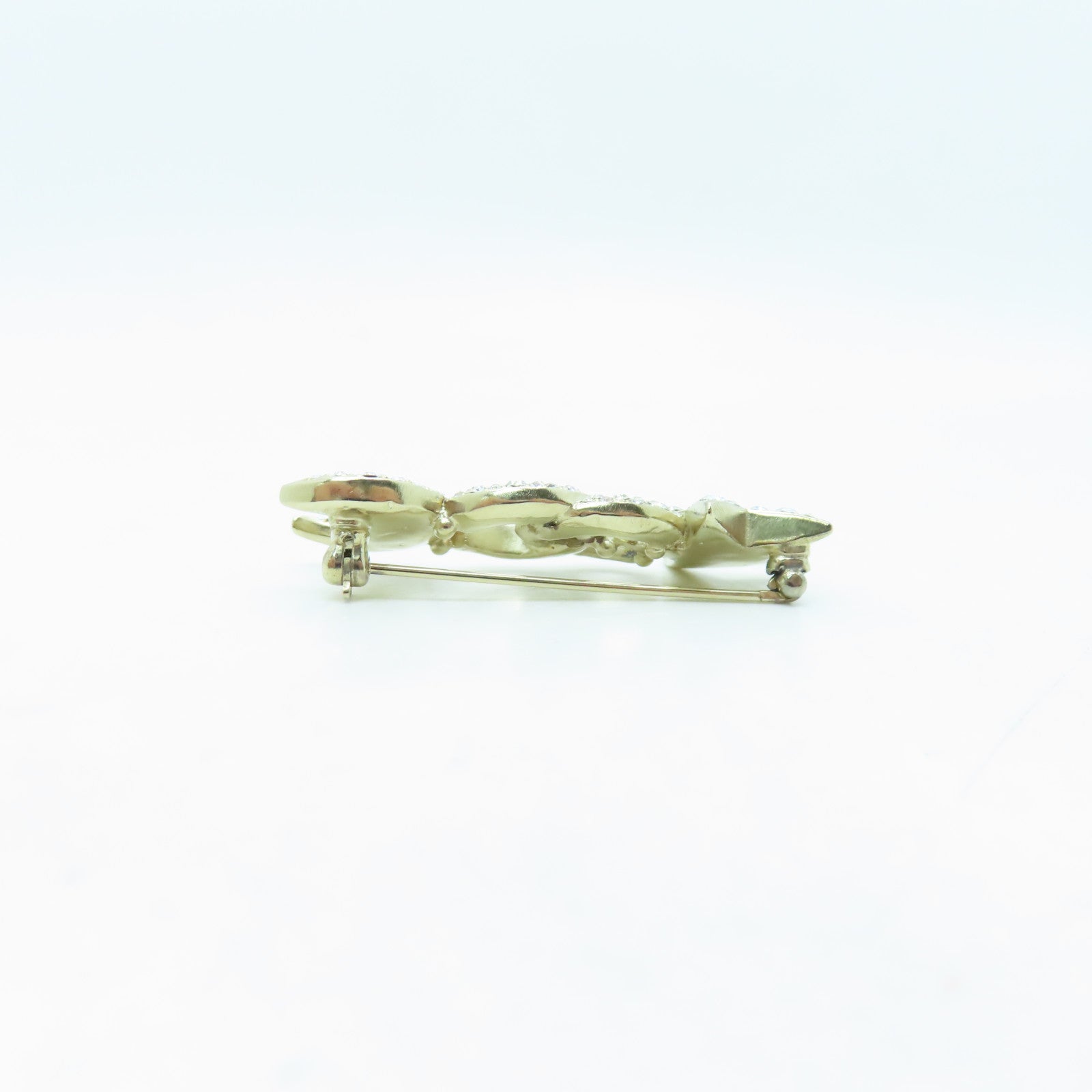 CHANEL Metal Brooch Brooch Gold