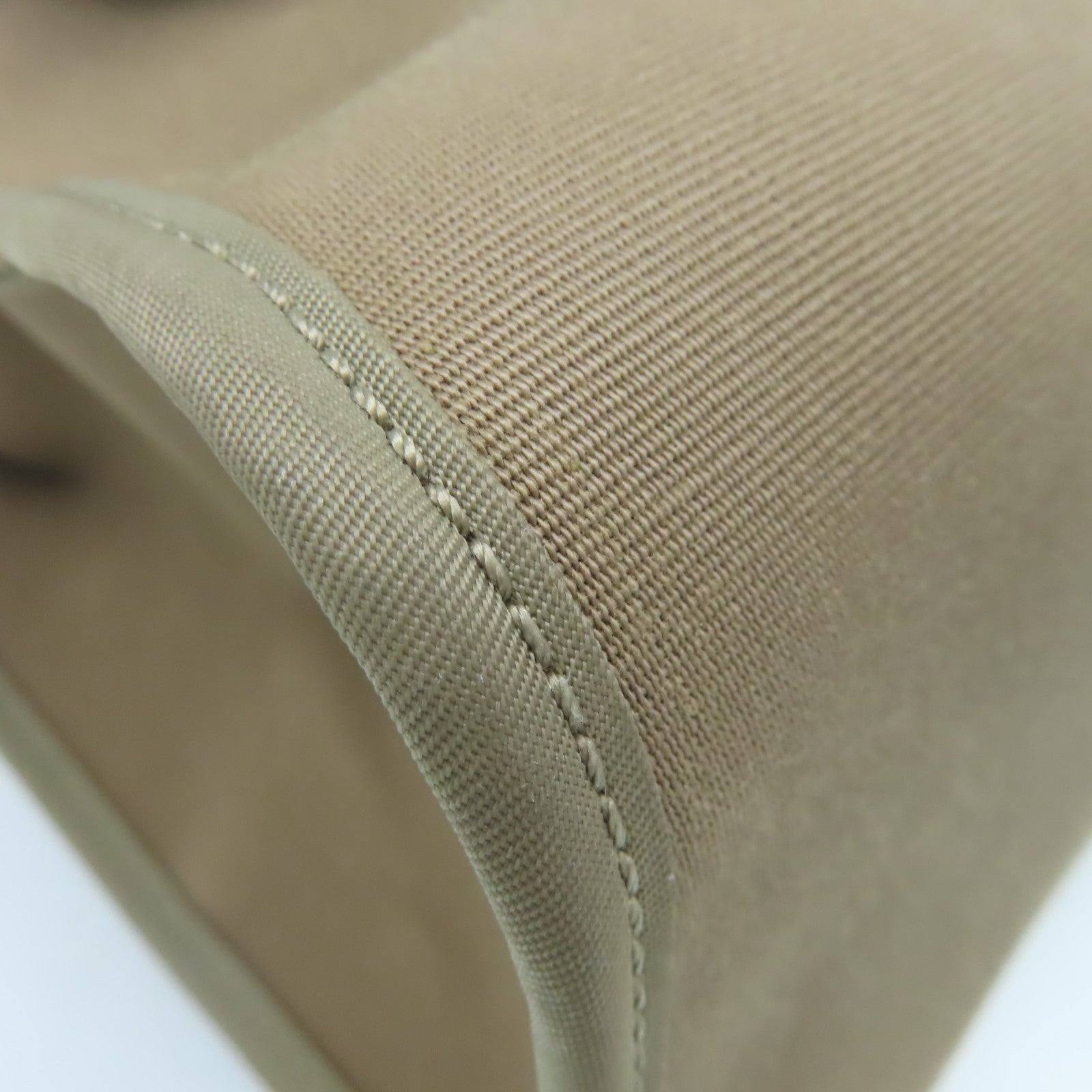 HERMES 帆布Herbag PM 2Way Shoulder Bag銀扣手挽肩背兩用袋Etoupe大象灰