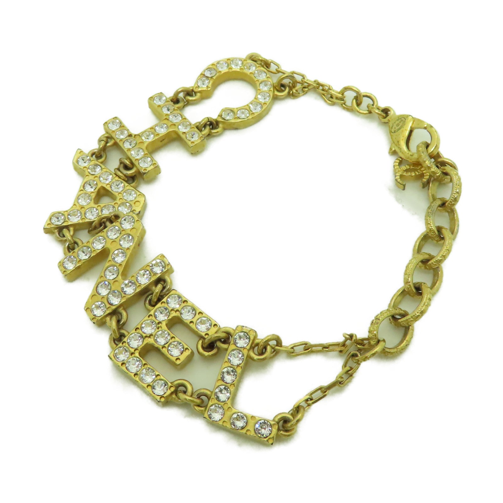 CHANEL 金屬Bracelet手鏈金色