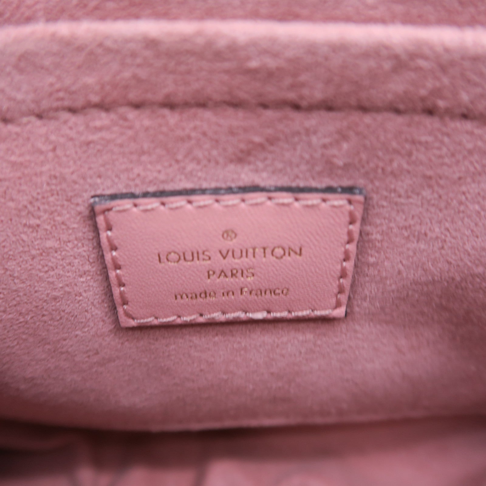 LOUIS VUITTON Monogram Locky BB金扣手挽肩背兩用袋粉紅色/啡色