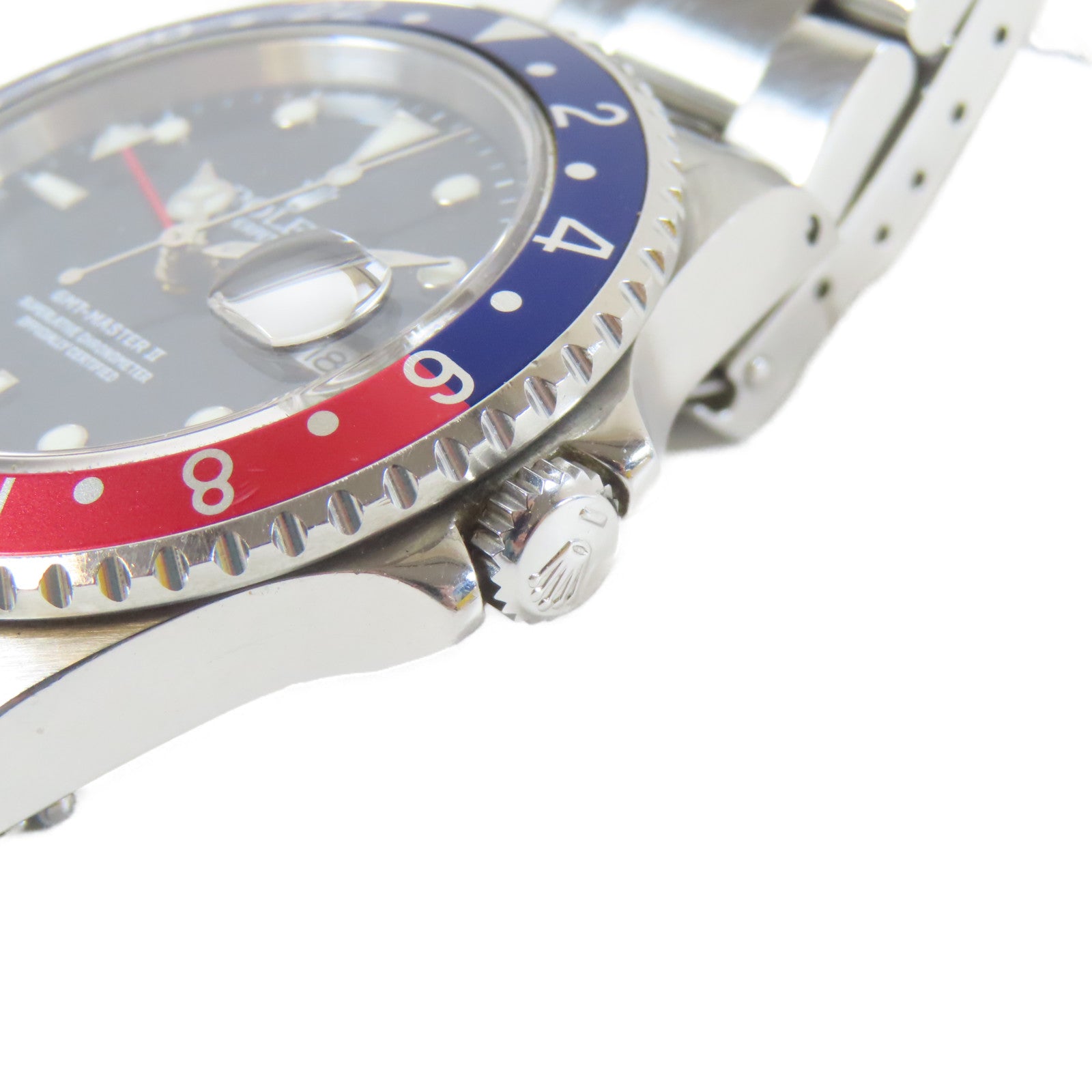 ROLEX GMT MasterⅡ不鏽鋼手錶自動機芯黑色