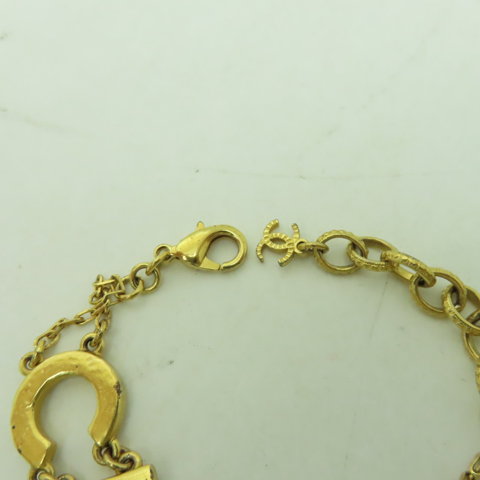 CHANEL 金屬Bracelet手鏈金色