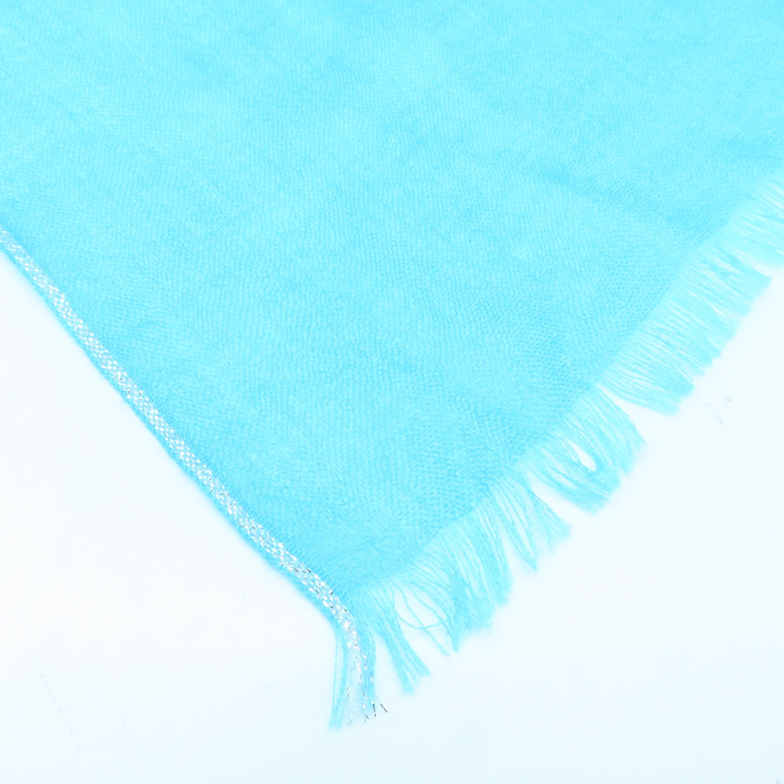 CHANEL Cashmere Stole披肩浅蓝色