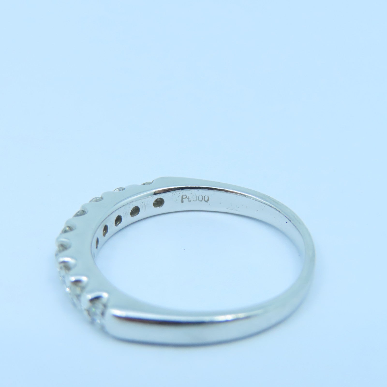 JEWELRY 900PT Diamond Ring 0.51ct鑽石戒指US#6.25