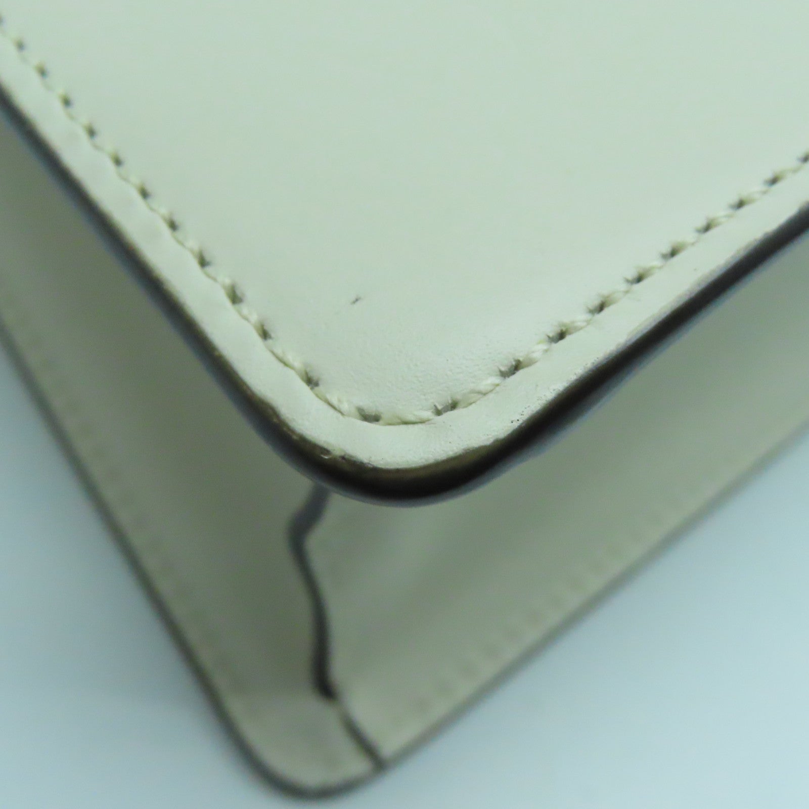 GUCCI 牛皮皮革2way Shoulder Bag金扣手挽肩背两用袋白色