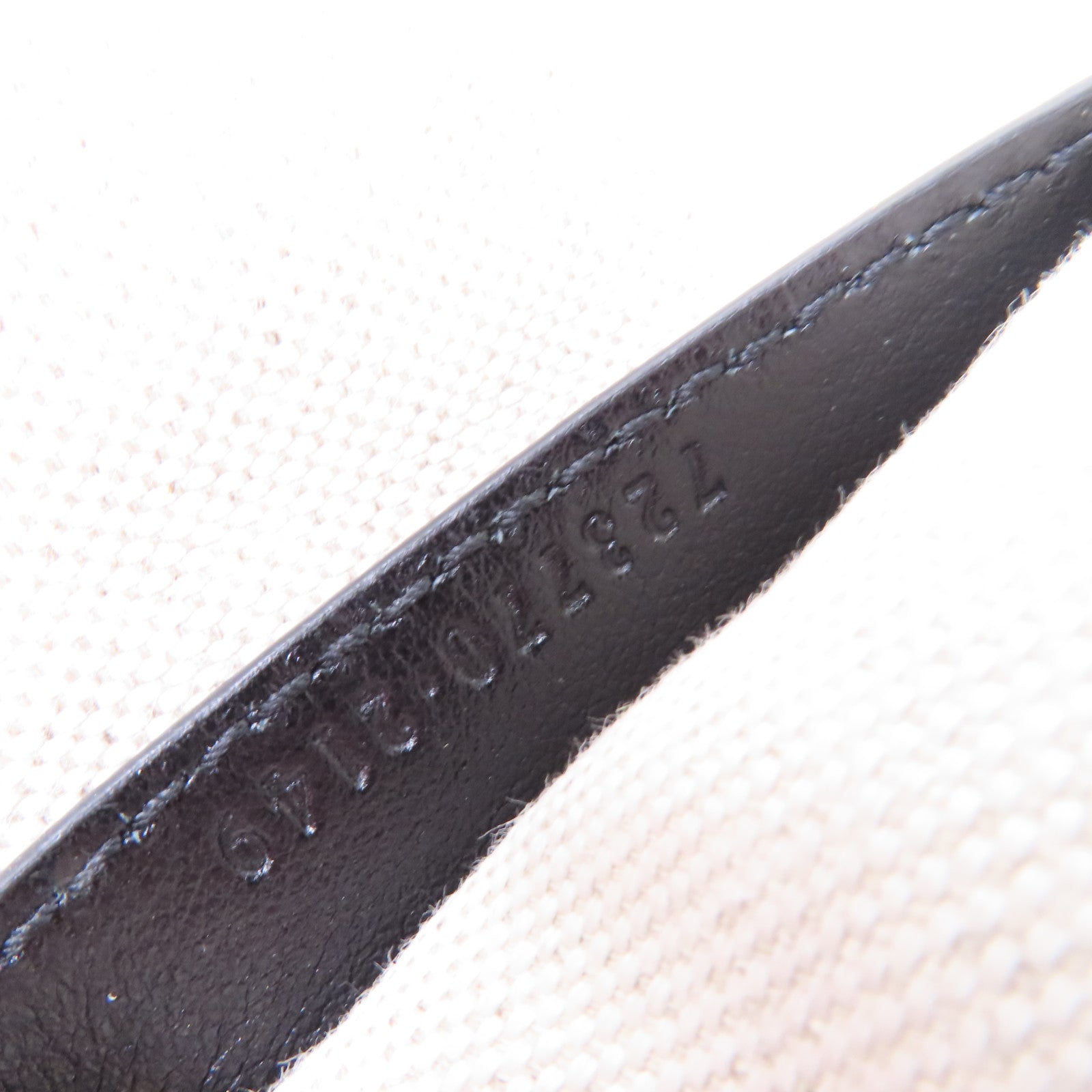 GUCCI 牛皮皮革Chain Shoulder Bag金扣鏈帶肩背袋黑色