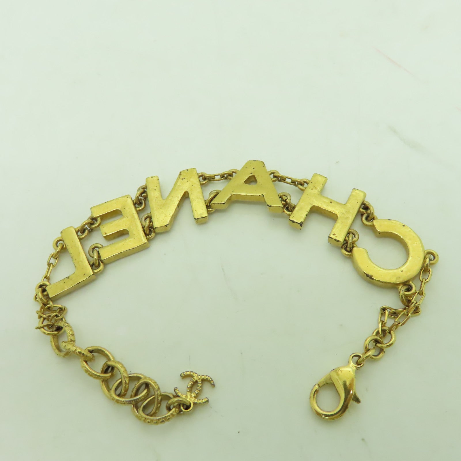 CHANEL 金屬Bracelet手鏈金色