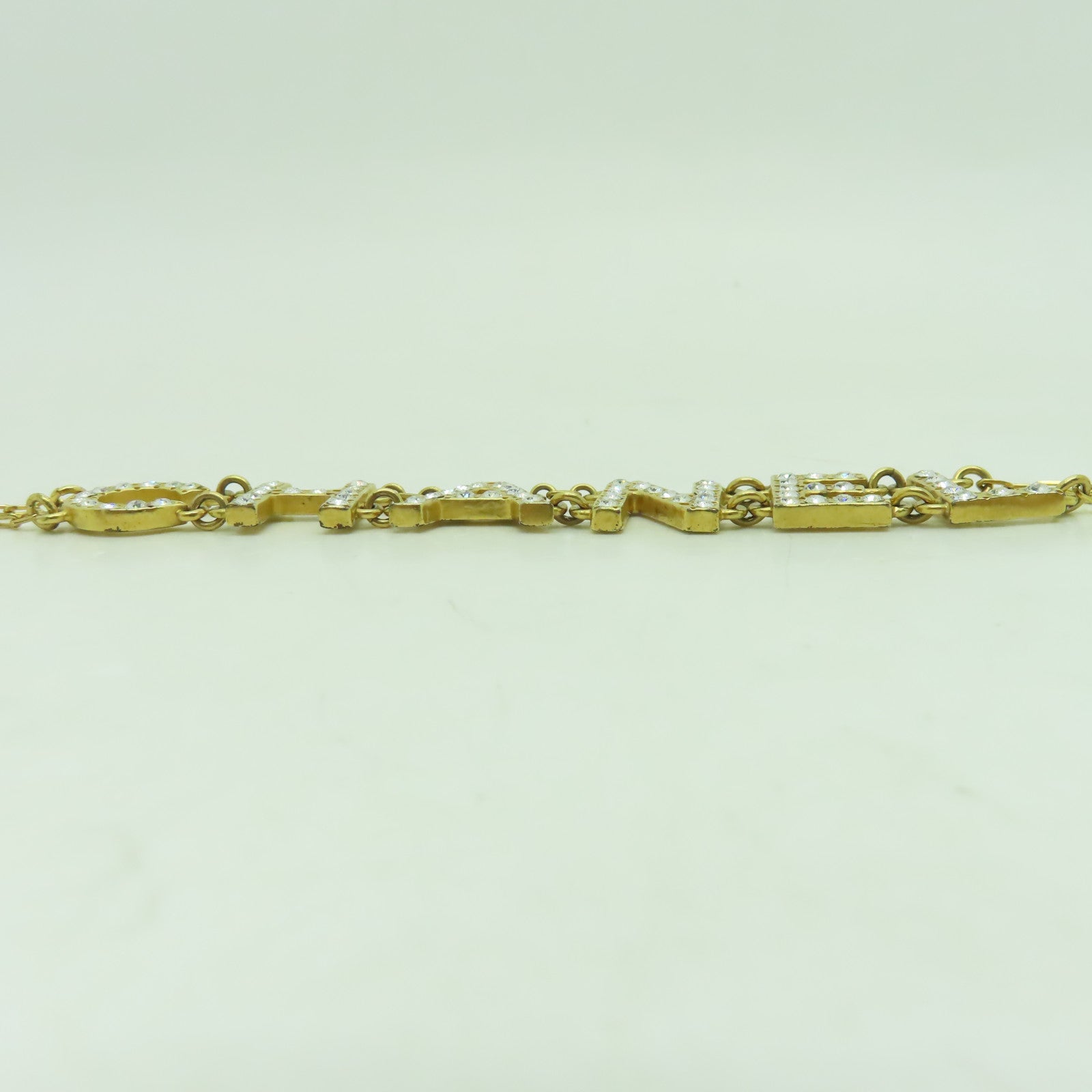 CHANEL 金屬Bracelet手鏈金色