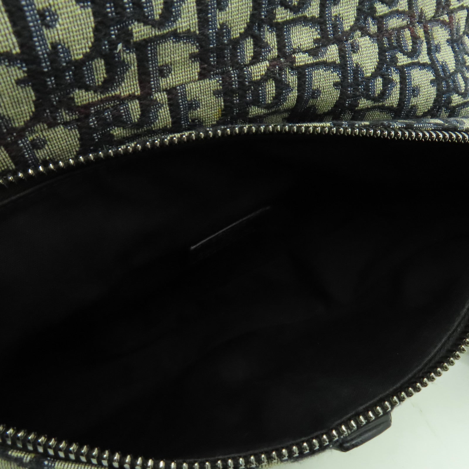 Dior 【激減優惠】帆布Saddle Shoulder Bag肩背袋藍色/黑色
