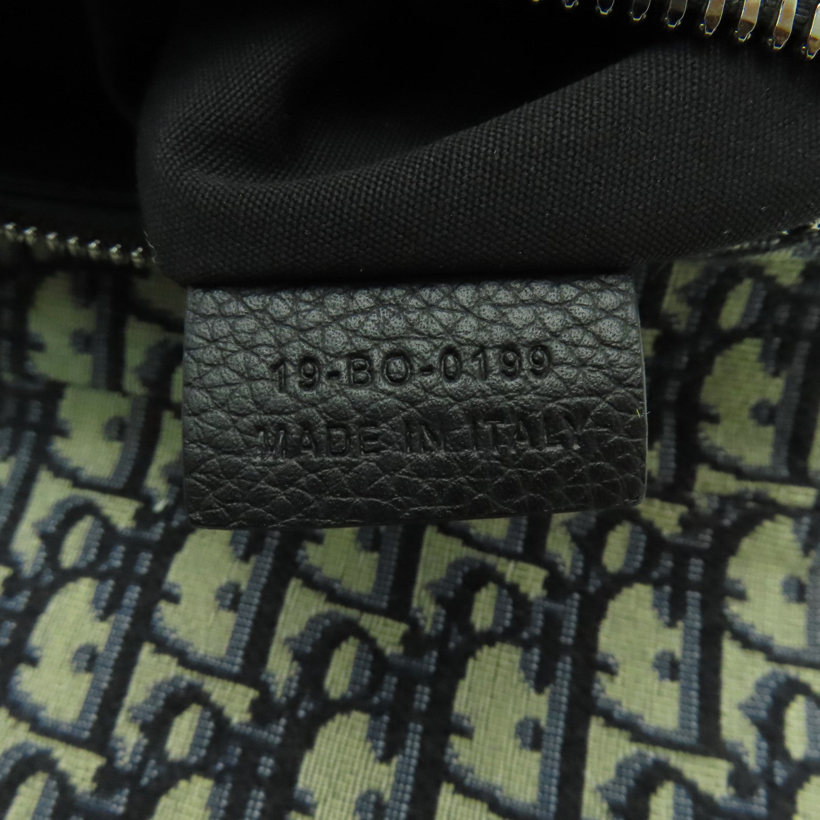 Dior 【激減優惠】帆布Saddle Shoulder Bag肩背袋藍色/黑色