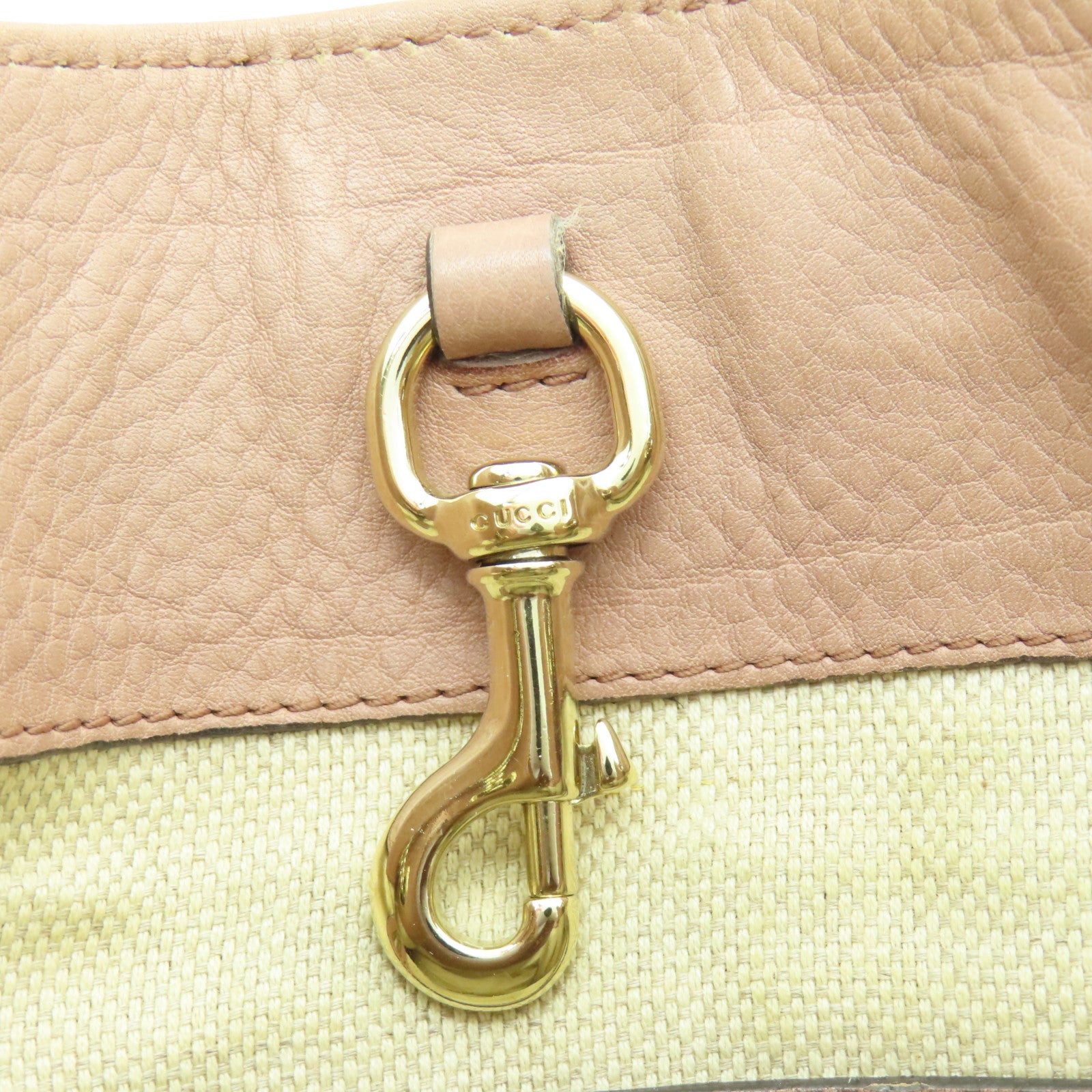 GUCCI 牛皮皮革Soho Chain Shoulder Bag金扣粉紅色