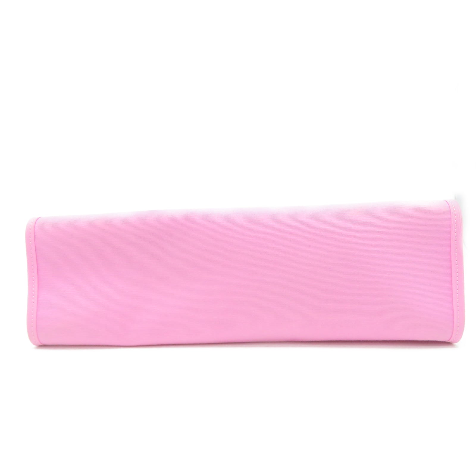 HERMES 【激减优惠】帆布Herbag 31银扣手挽肩背两用袋粉红色/棕色