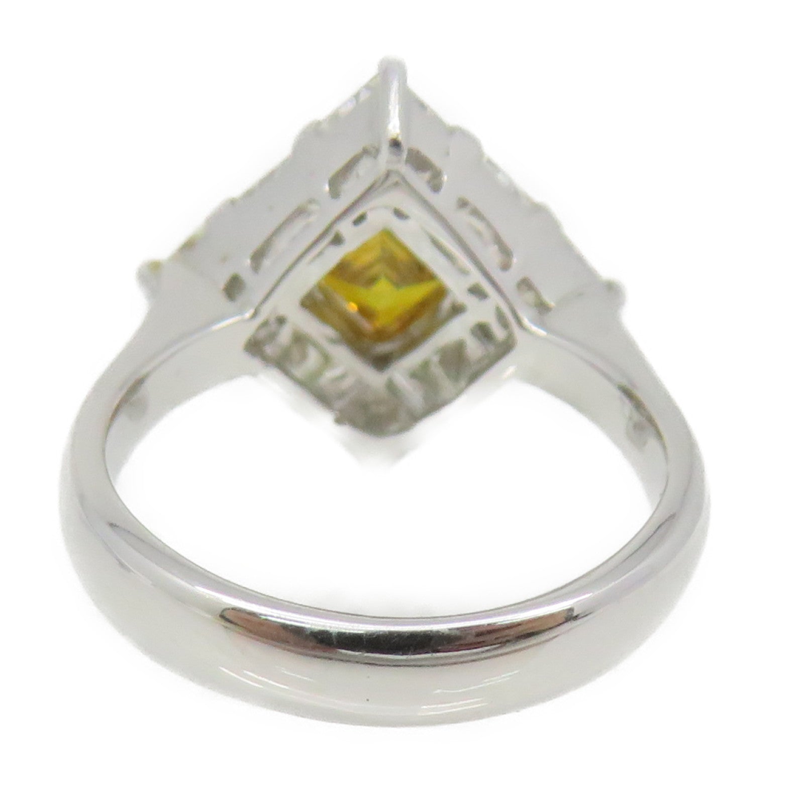 JEWELRY 18K White Gold/Diamond Ring US#4