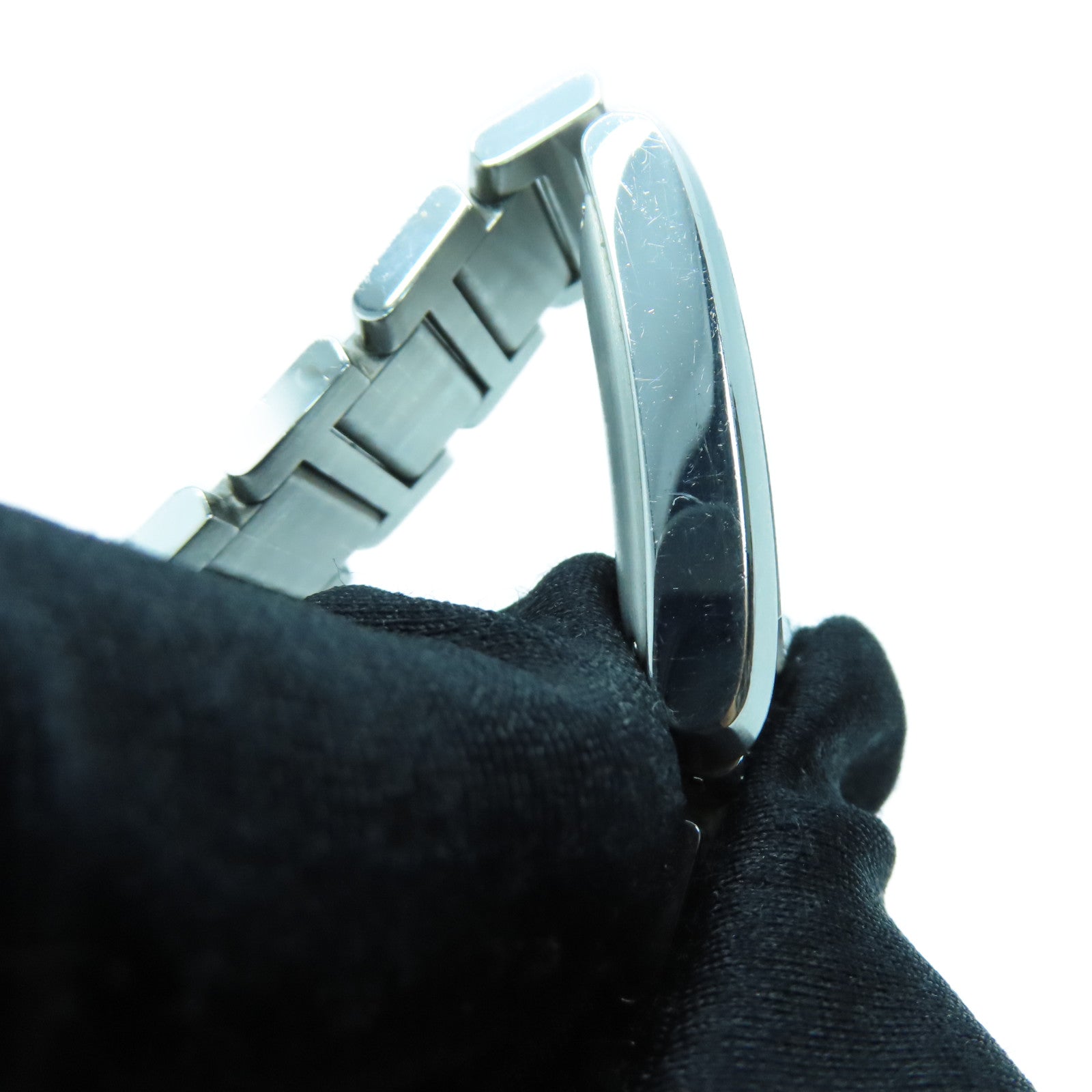 CARTIER Tank Francaise不鏽鋼手錶自動機芯白色