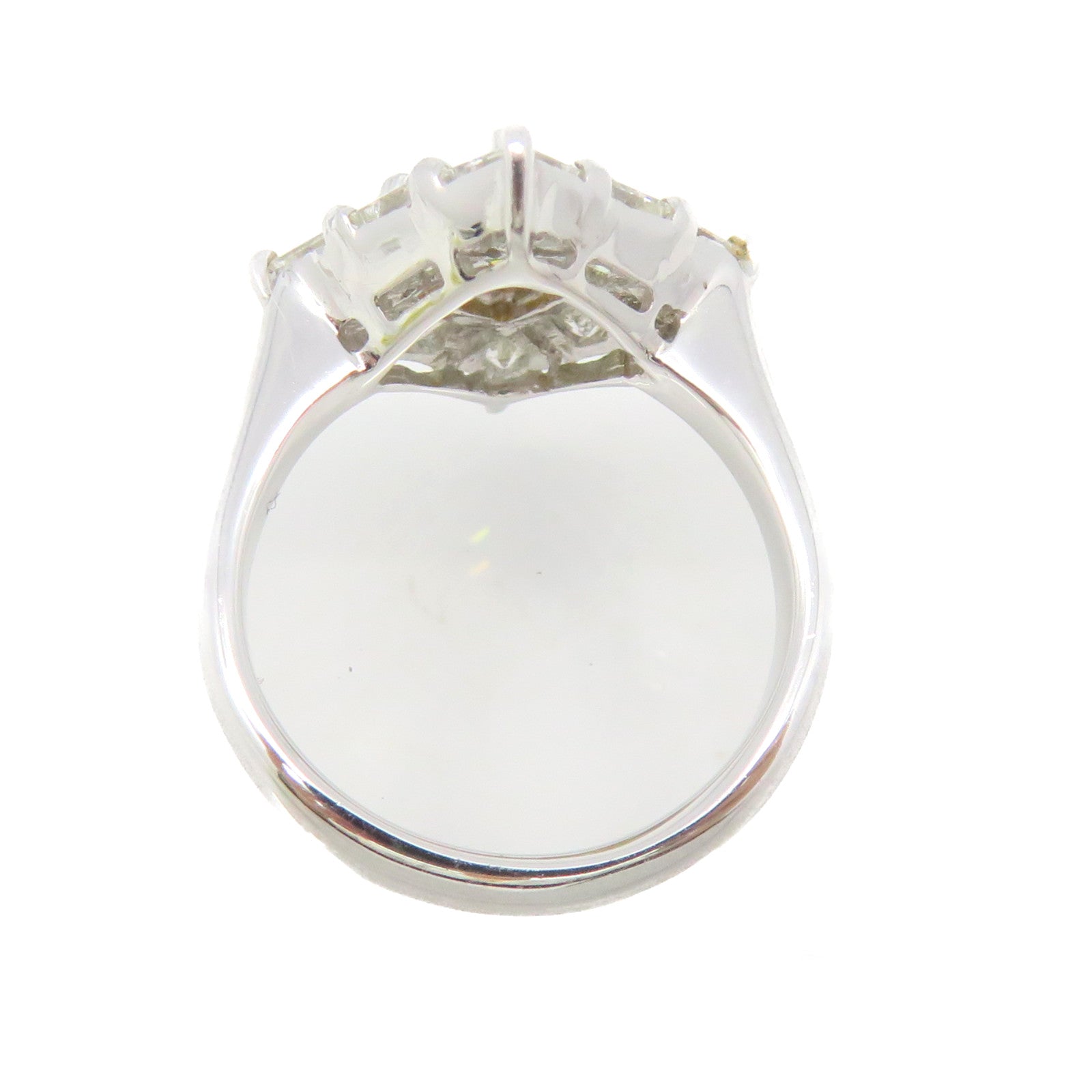 JEWELRY 18K White Gold/Diamond Ring US#4