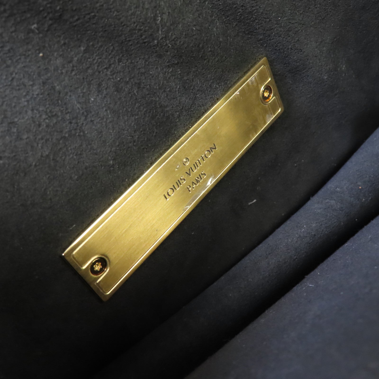 LOUIS VUITTON Monogram Mini Dauphine Shoulder Bag金扣肩背袋啡色