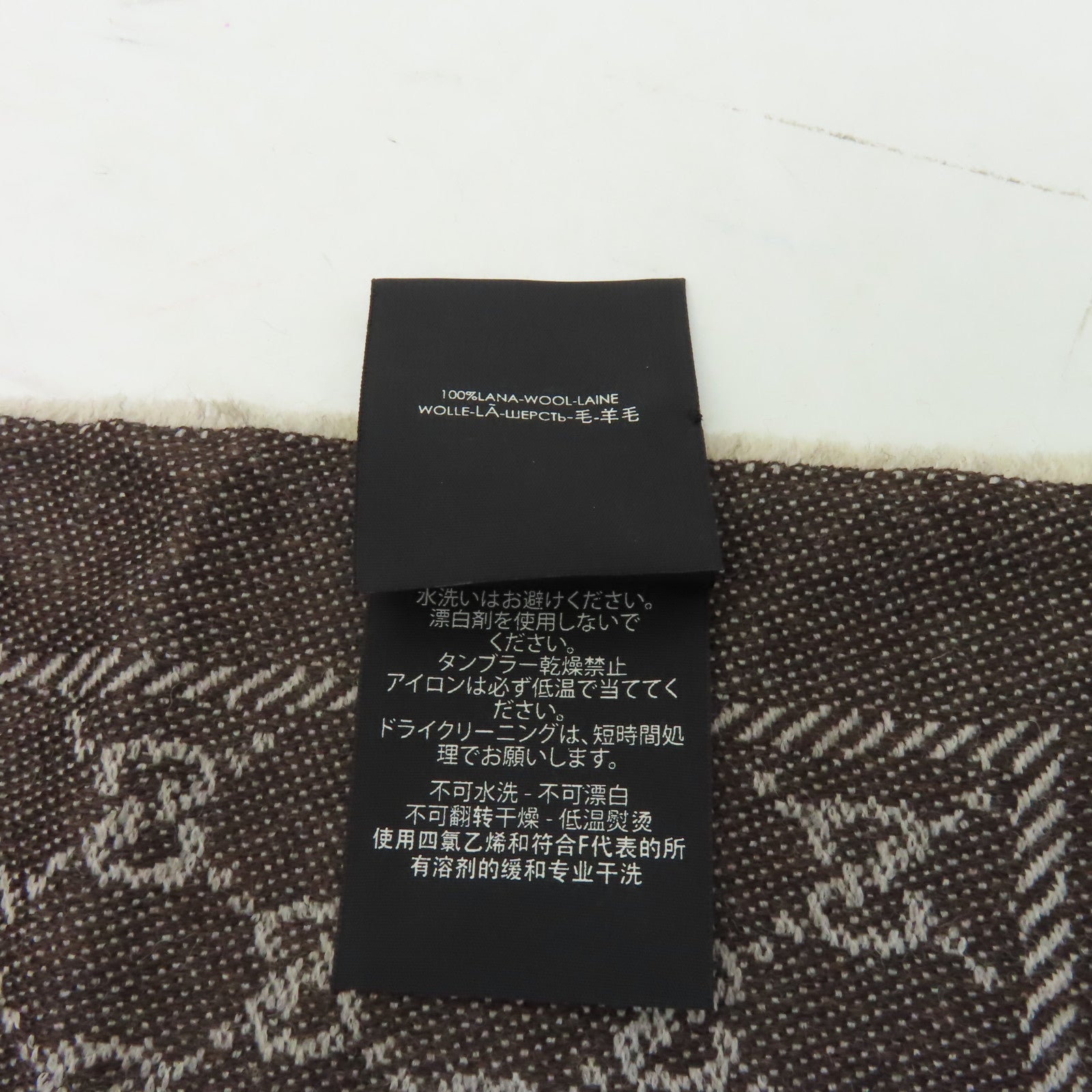 GUCCI 羊毛Scarf圍巾啡色