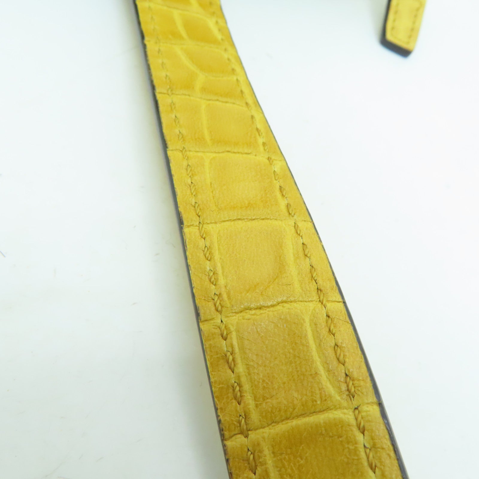 CELINE Canvas / Cowhide Leather Vintage Tote Bag Handle Bag / Shoulder Bag Yellow