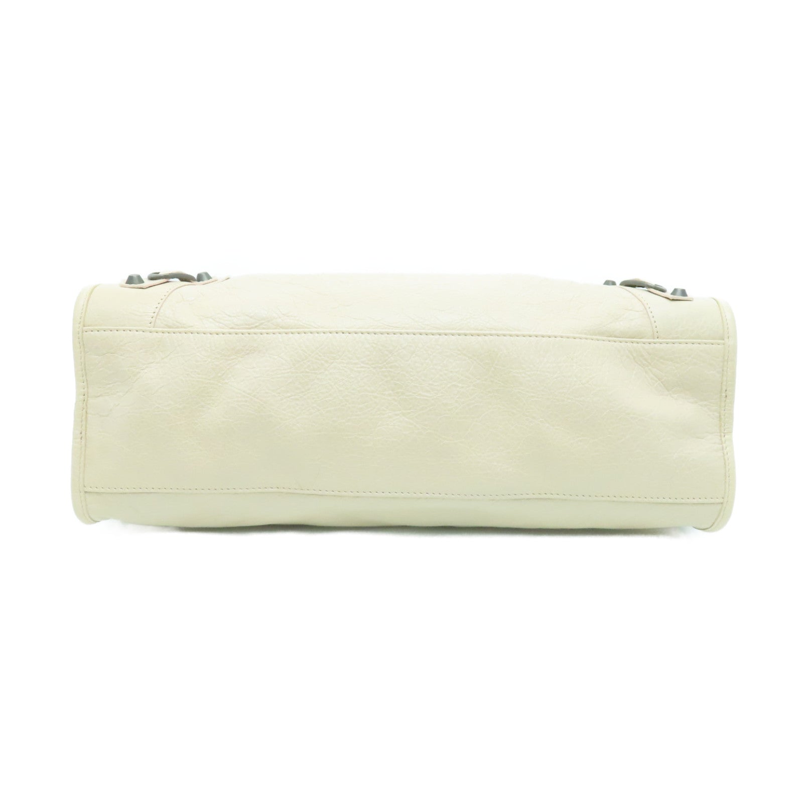 BALENCIAGA 羊皮皮革City金扣手挽肩背两用袋粉红色