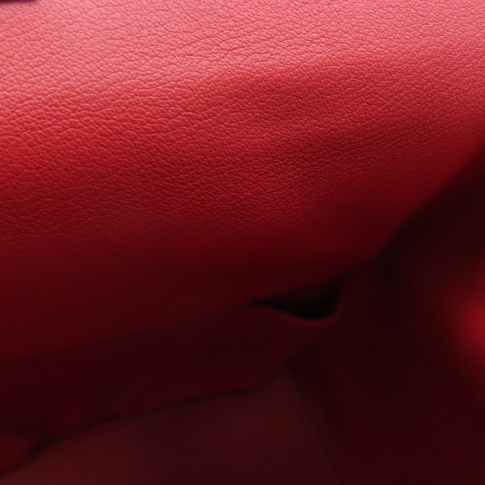 HERMES Swift皮革ToolBox 20銀扣手挽肩背兩用袋Rouge Pivoine/紅色