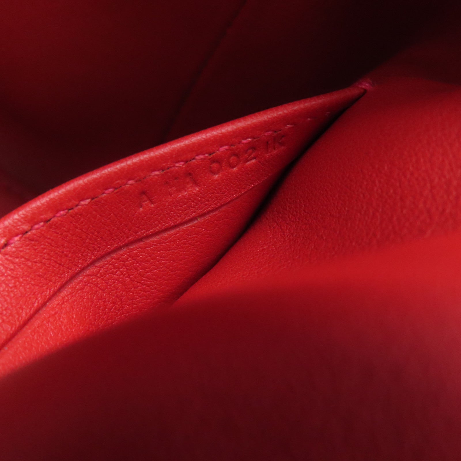 HERMES Swift皮革ToolBox 20銀扣手挽肩背兩用袋Rouge Pivoine/紅色