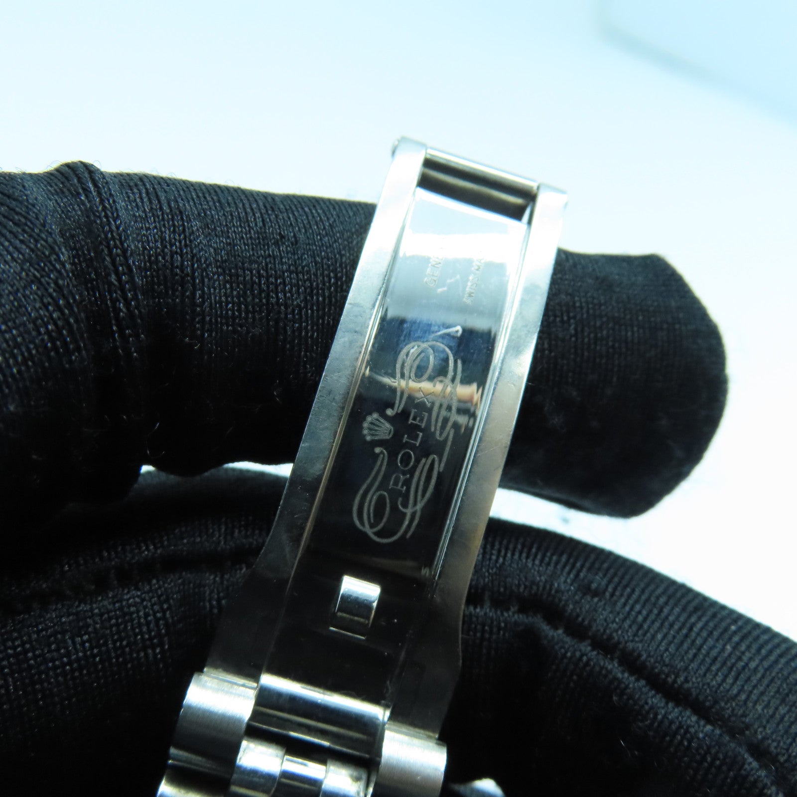 ROLEX Datejust不鏽鋼手錶鑽石自動機芯銀色
