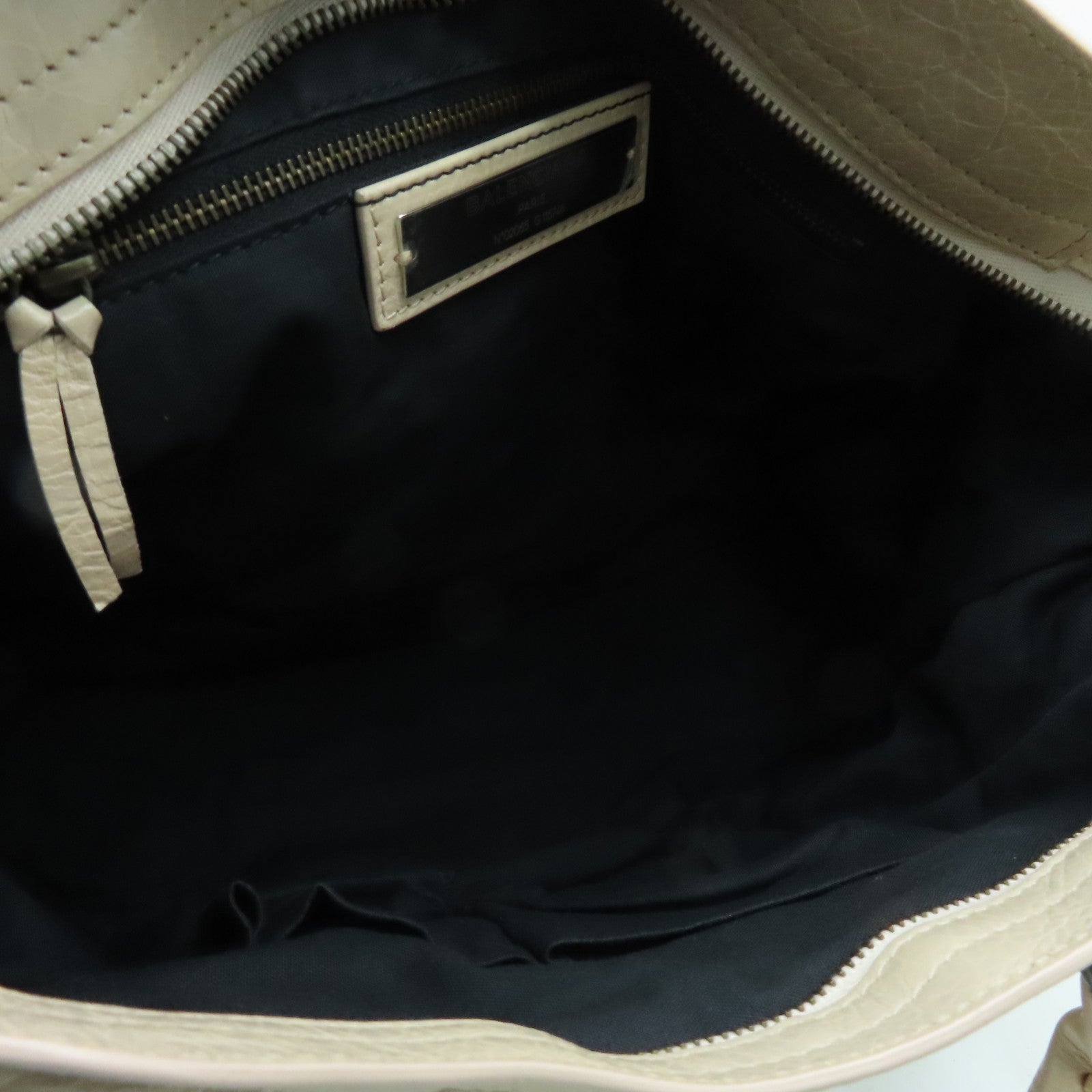 BALENCIAGA 羊皮皮革City金扣手挽肩背两用袋粉红色