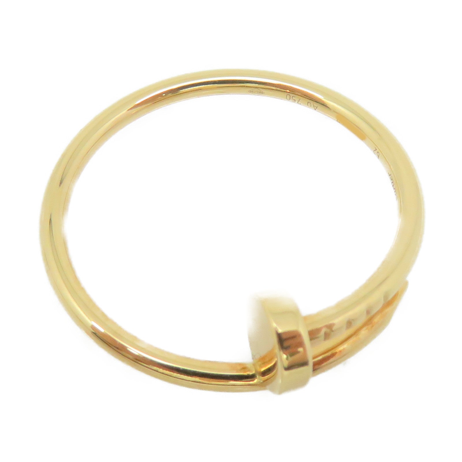 CARTIER 18K Gold Juste un Clou Ring #59