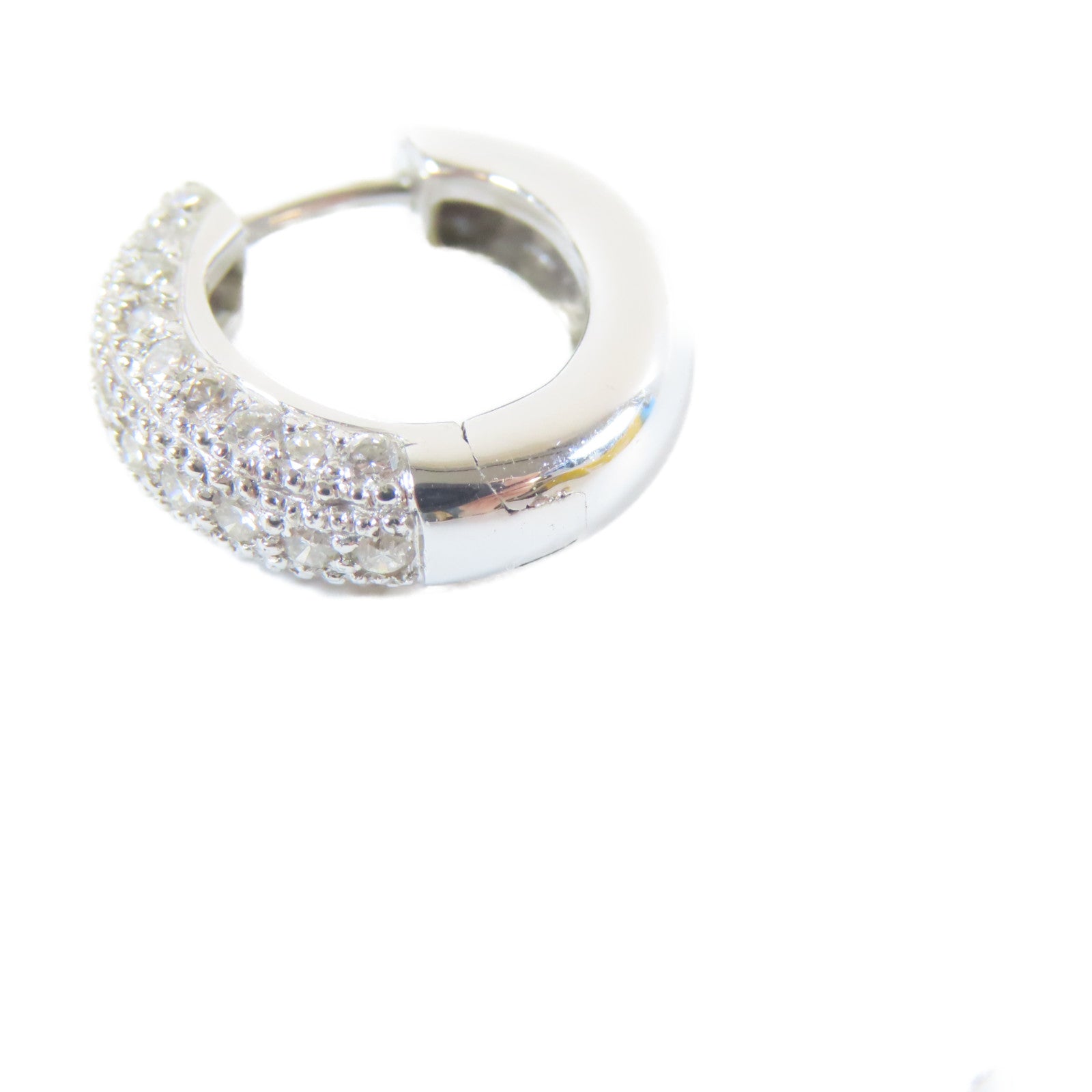 JEWELRY 18K白金Diamond Earrings鑽石耳環