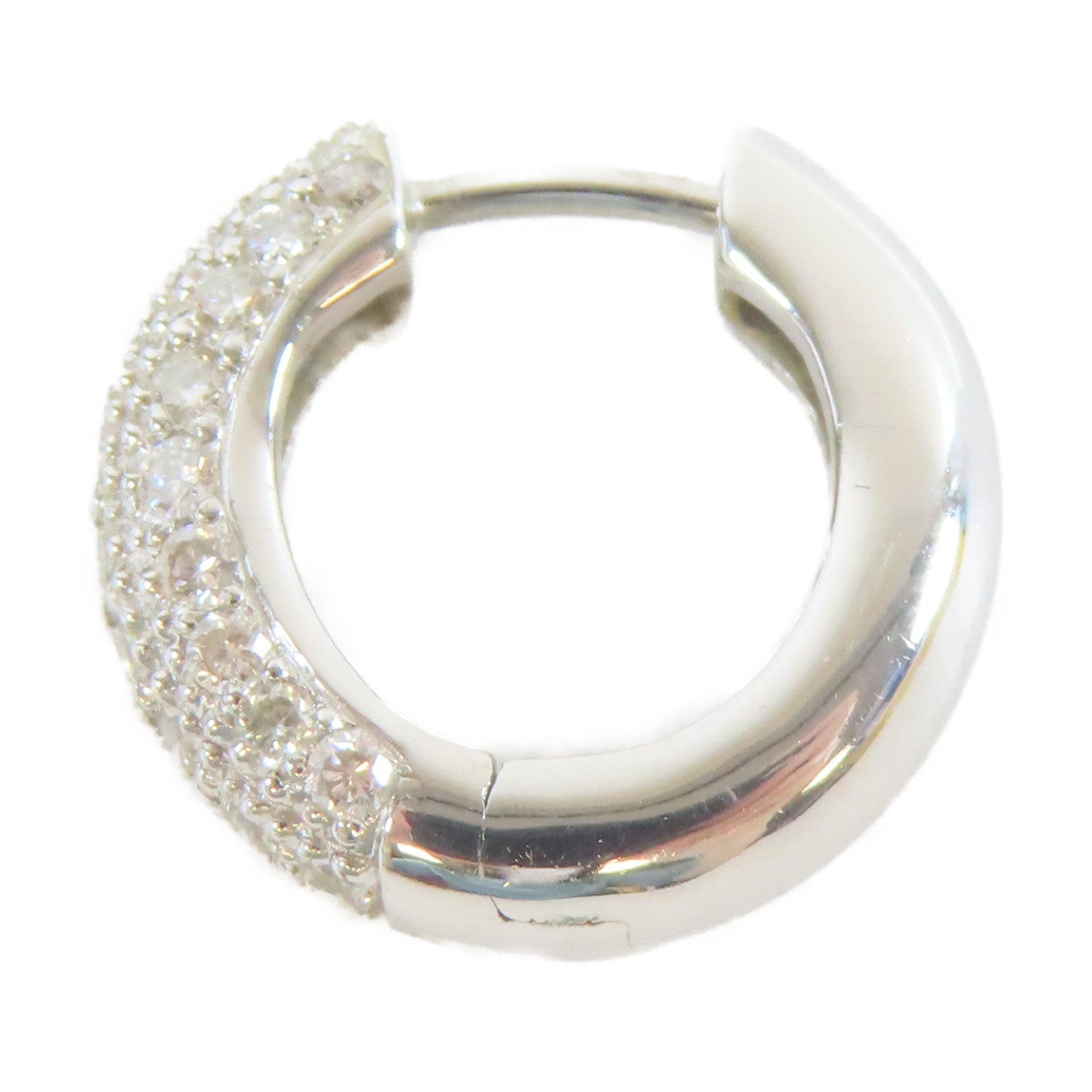 JEWELRY 18K白金Diamond Earrings鑽石耳環