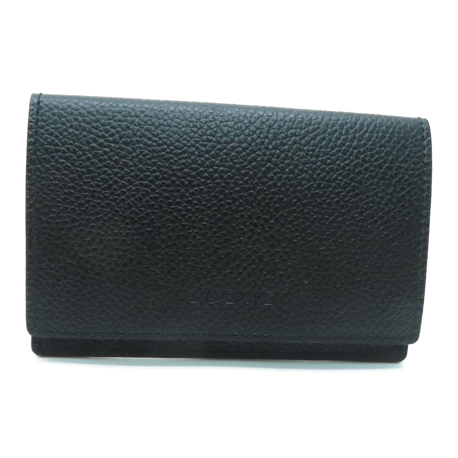 LOEWE 【激减优惠】牛皮皮革Card Case卡片套黑色