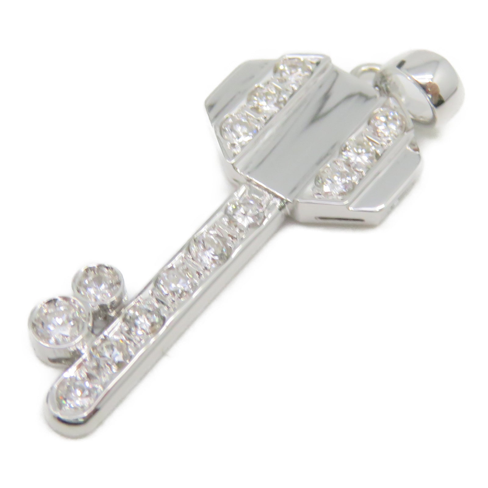 JEWELRY 【激减优惠】18K白金Charm钻石挂饰