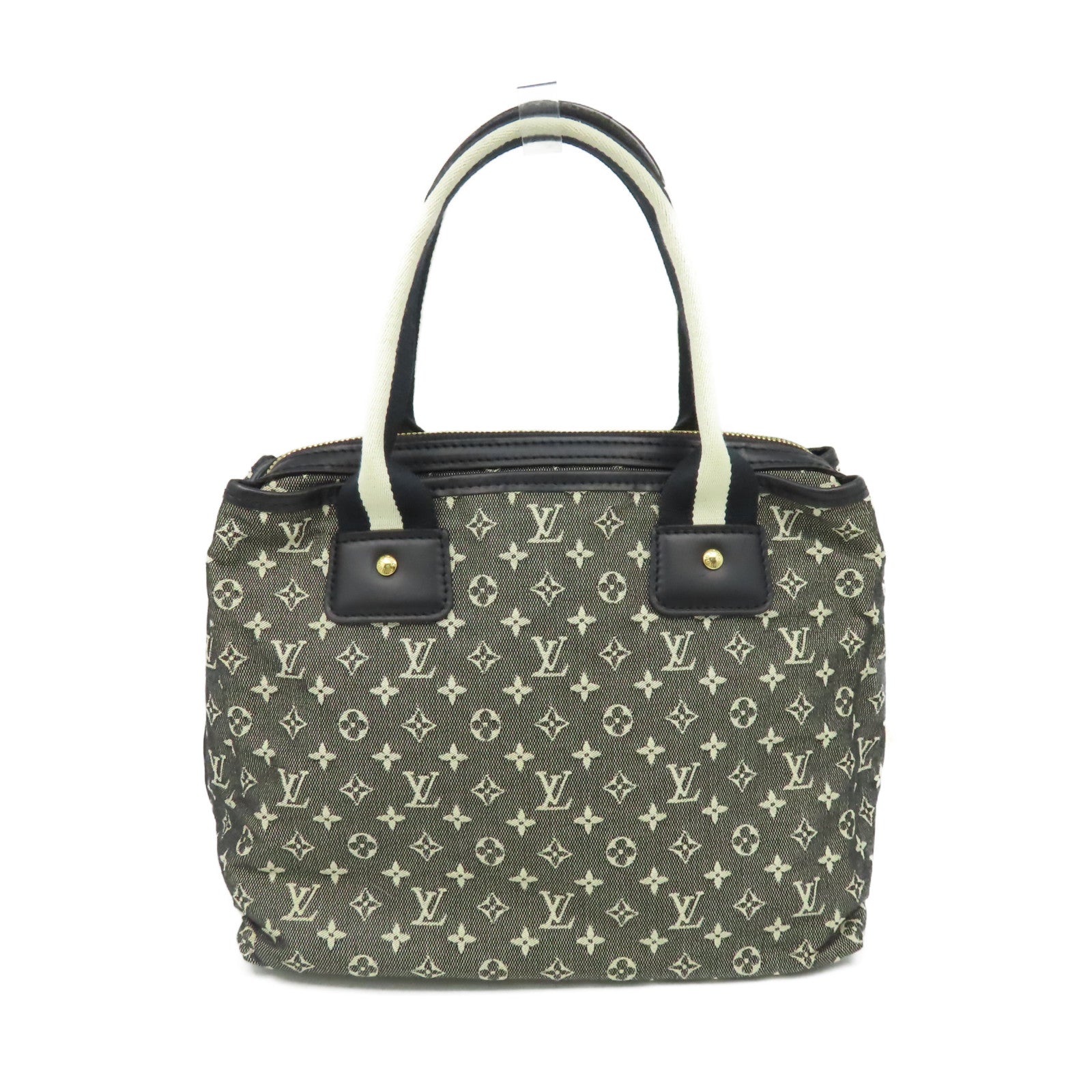 LOUIS VUITTON Mini Lin Monogram Mini Hippo Mario Kate Hand Bag手挽袋黑色