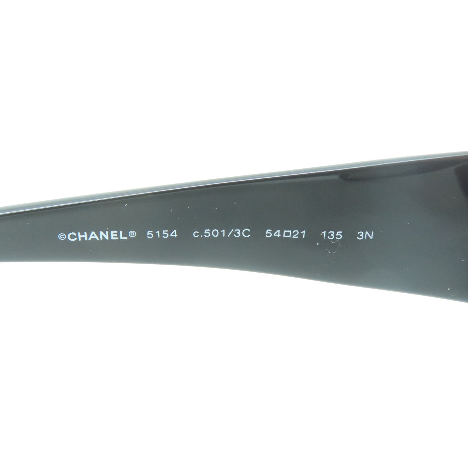 CHANEL PVC Sunglasses銀扣太陽眼鏡黑色