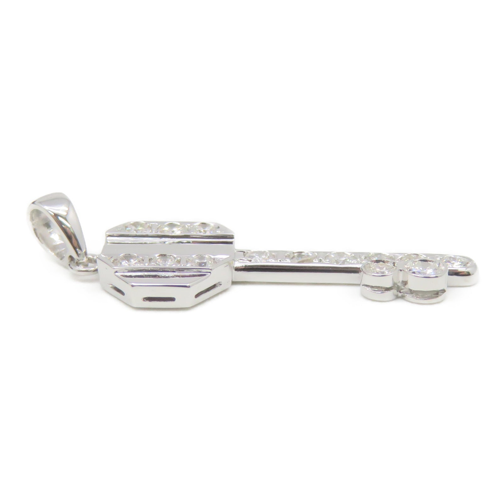 JEWELRY 【激减优惠】18K白金Charm钻石挂饰