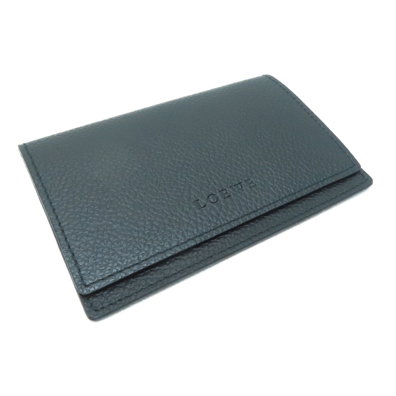 LOEWE 【激减优惠】牛皮皮革Card Case卡片套黑色