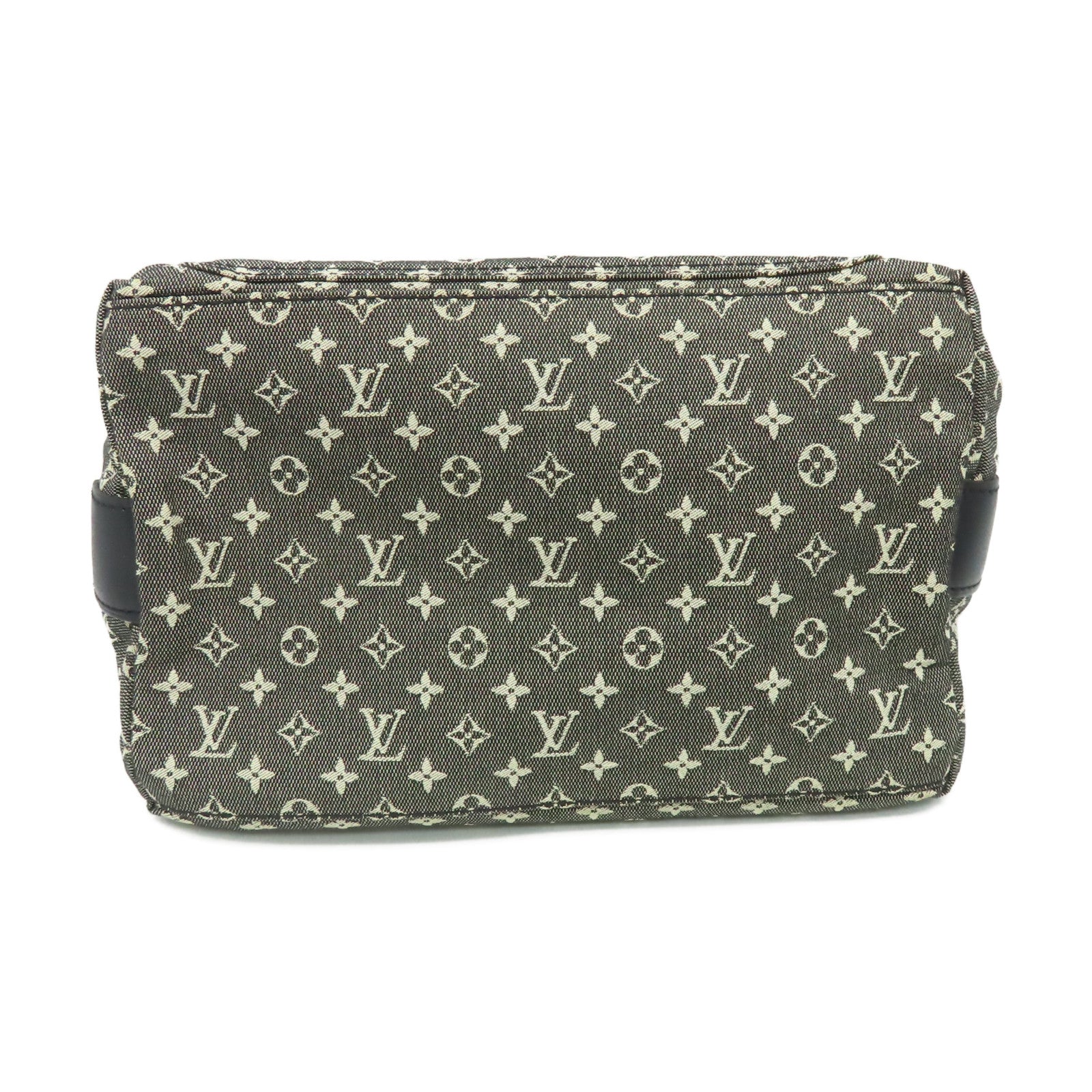 LOUIS VUITTON Mini Lin Monogram Mini Hippo Mario Kate Hand Bag手挽袋黑色