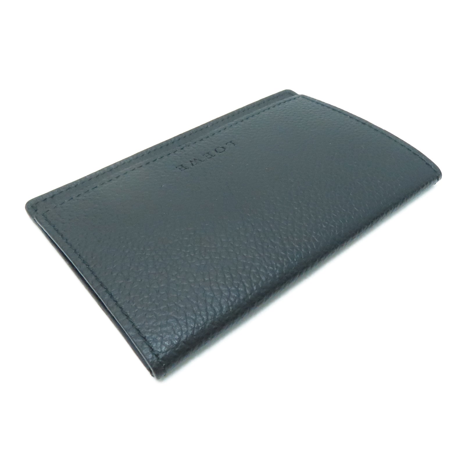 LOEWE 【激减优惠】牛皮皮革Card Case卡片套黑色