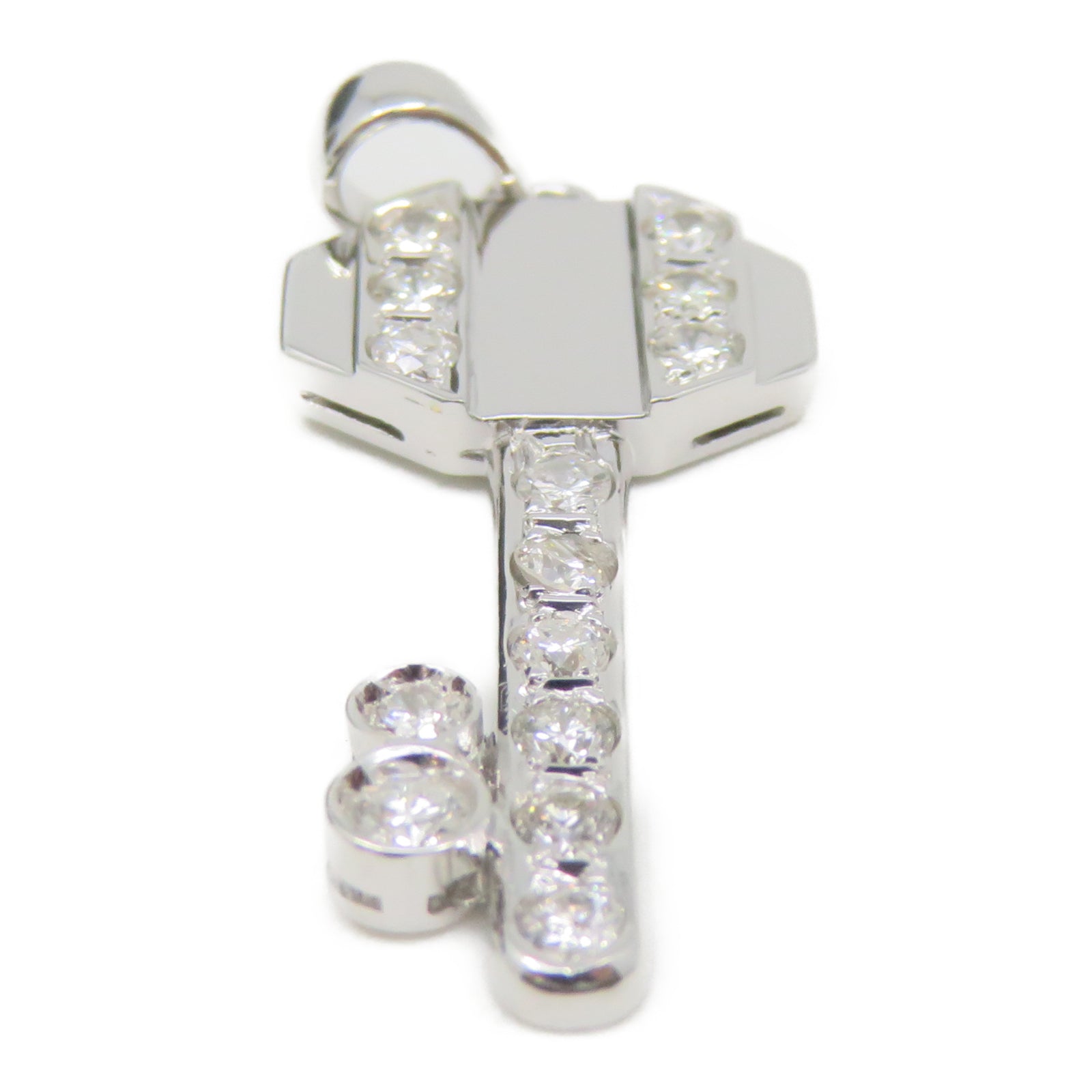 JEWELRY 【激减优惠】18K白金Charm钻石挂饰