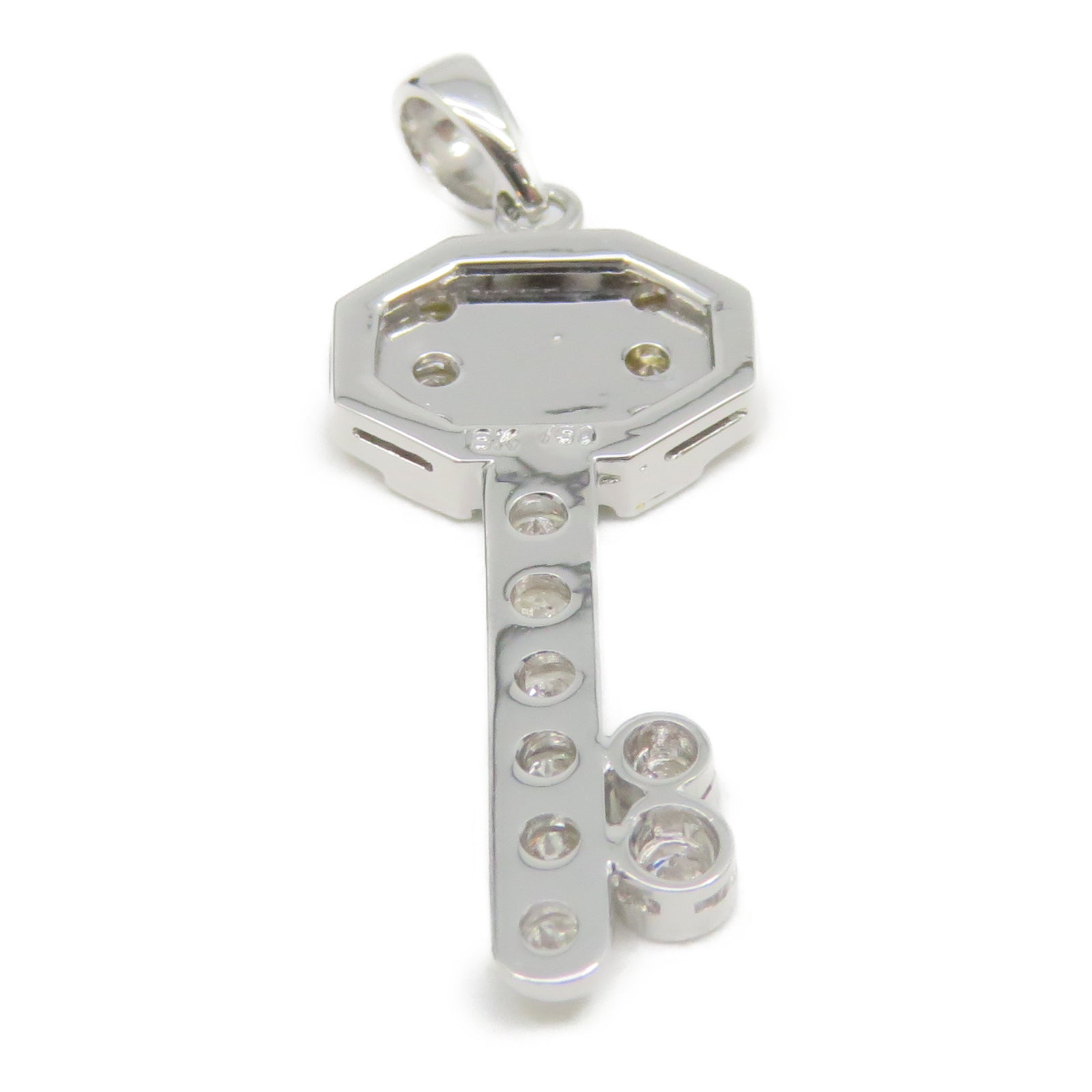 JEWELRY 【激减优惠】18K白金Charm钻石挂饰
